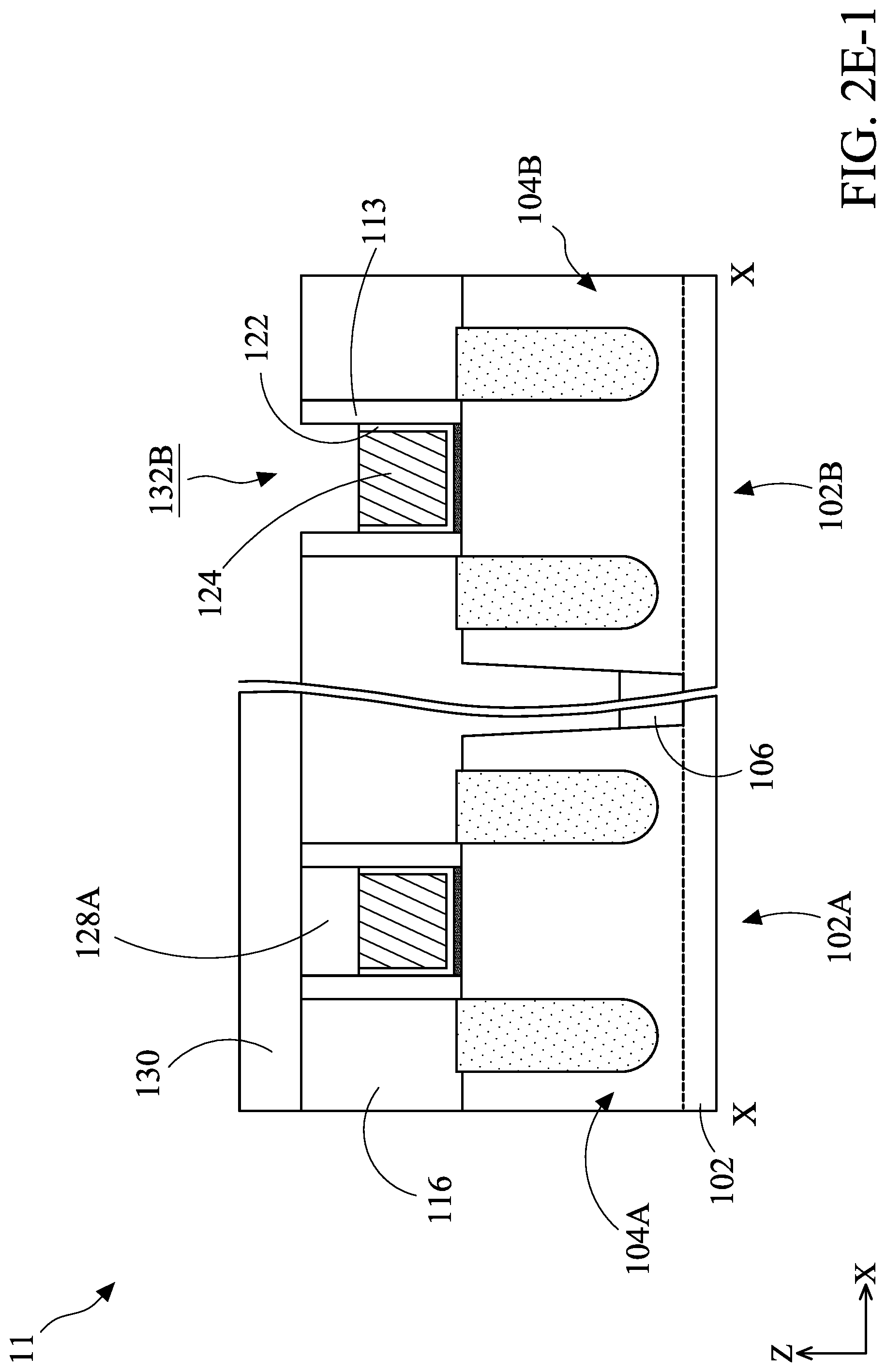 Patent US11784252 Figure 10 – Semiconductor device structure