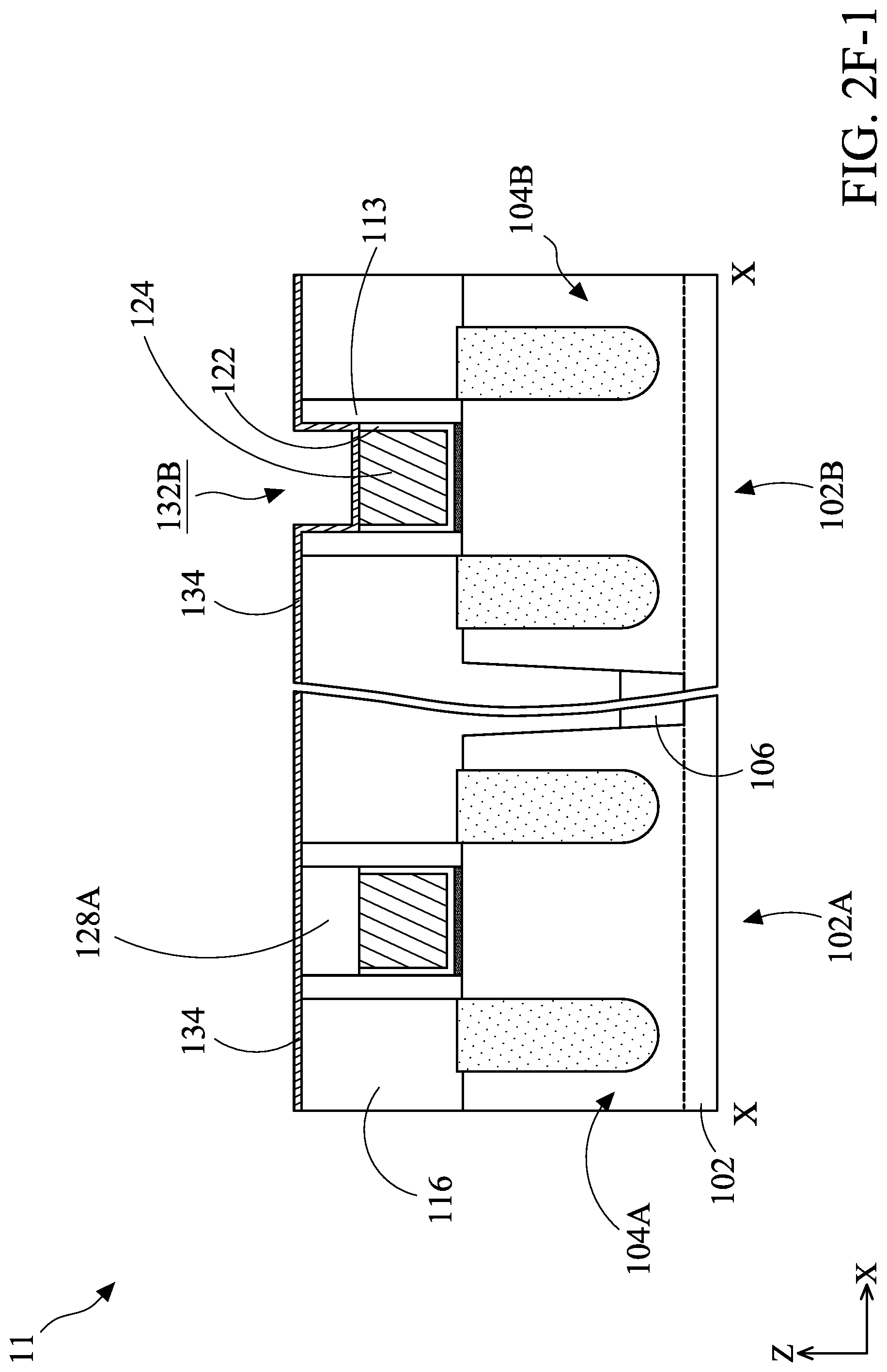 Patent US11784252 Figure 12 – Semiconductor device structure