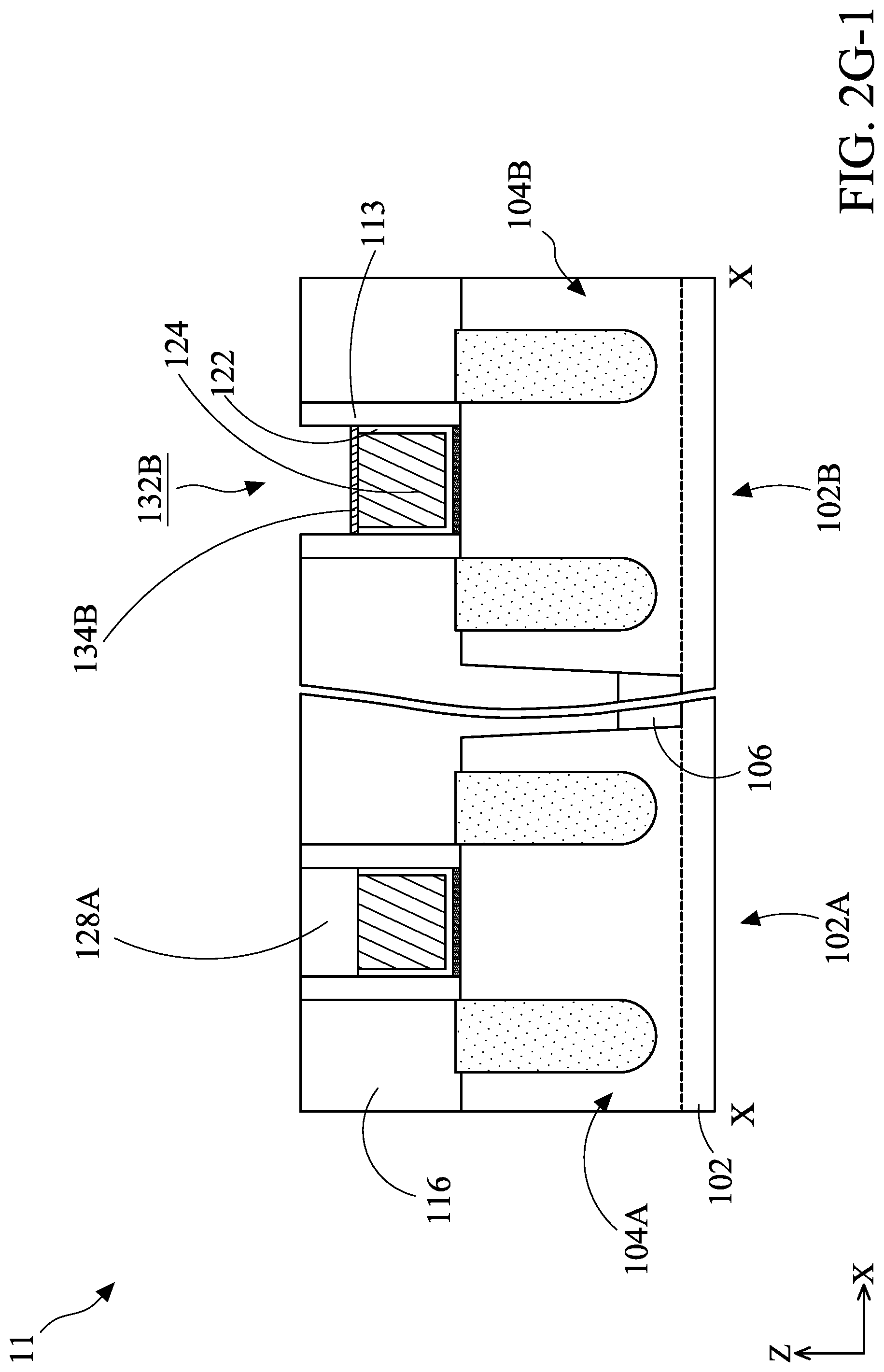 Patent US11784252 Figure 14 – Semiconductor device structure