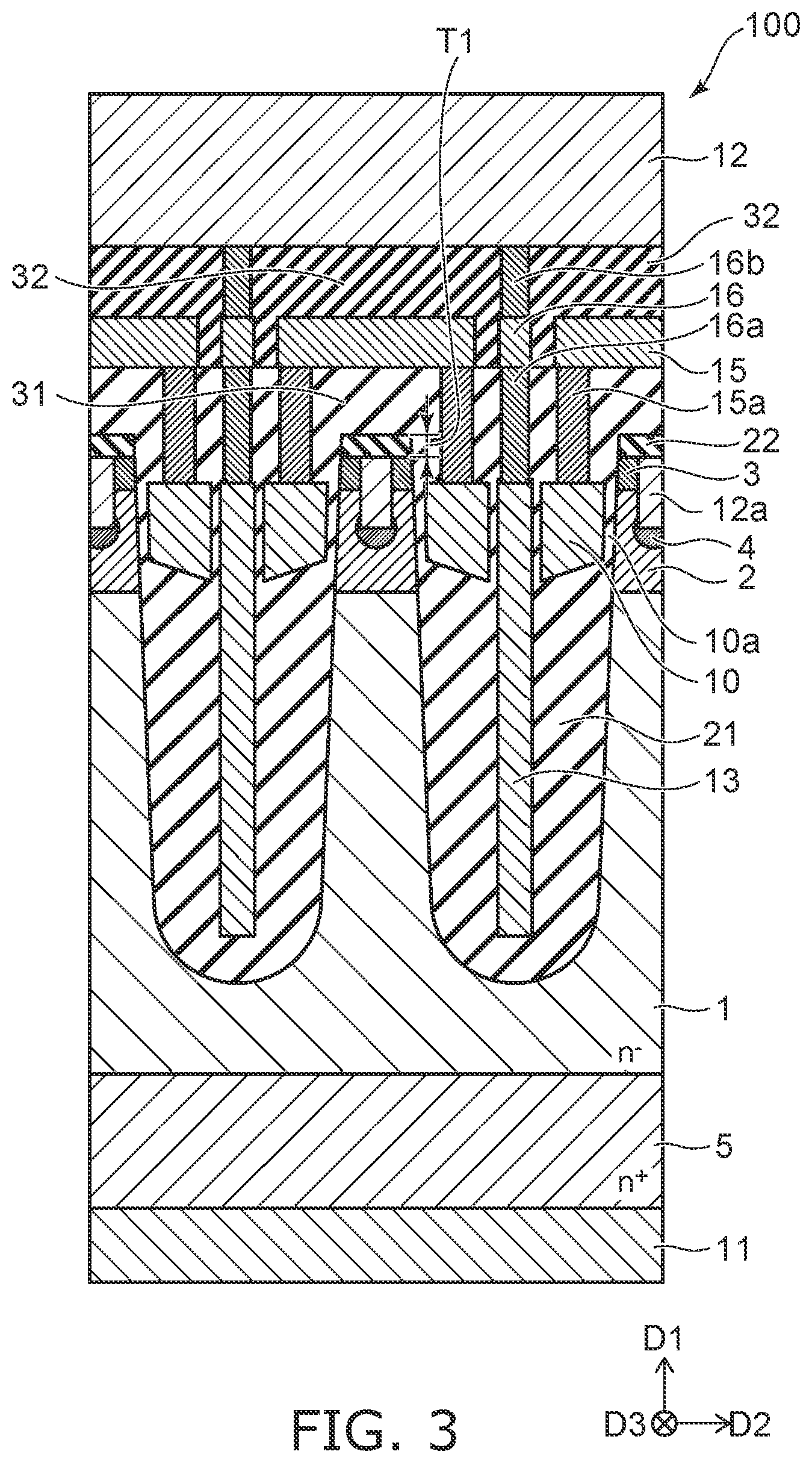 Patent US11784253 Figure 3 – Semiconductor device