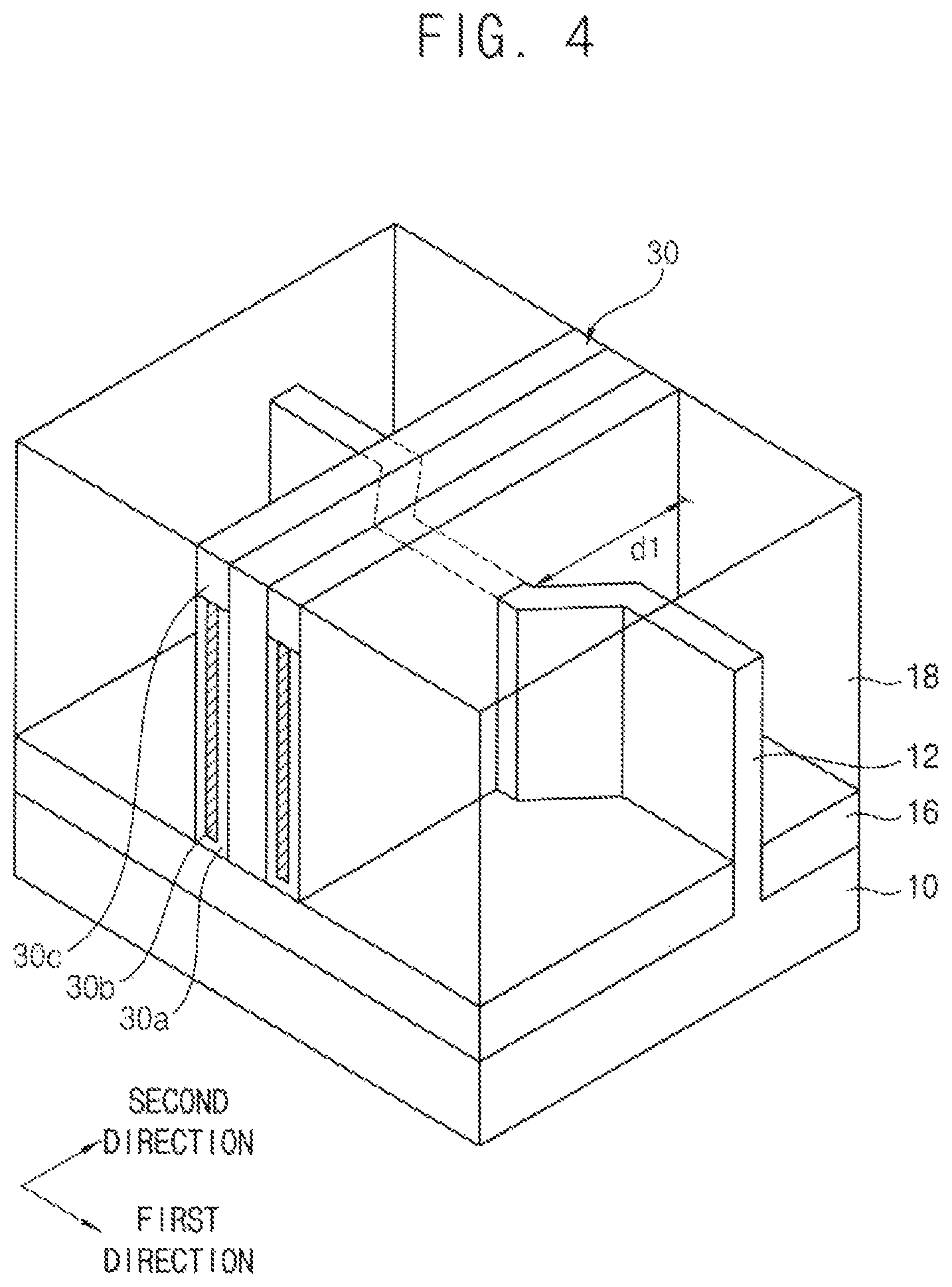 Patent US11784255 Figure 4 – Semiconductor devices with bent portions