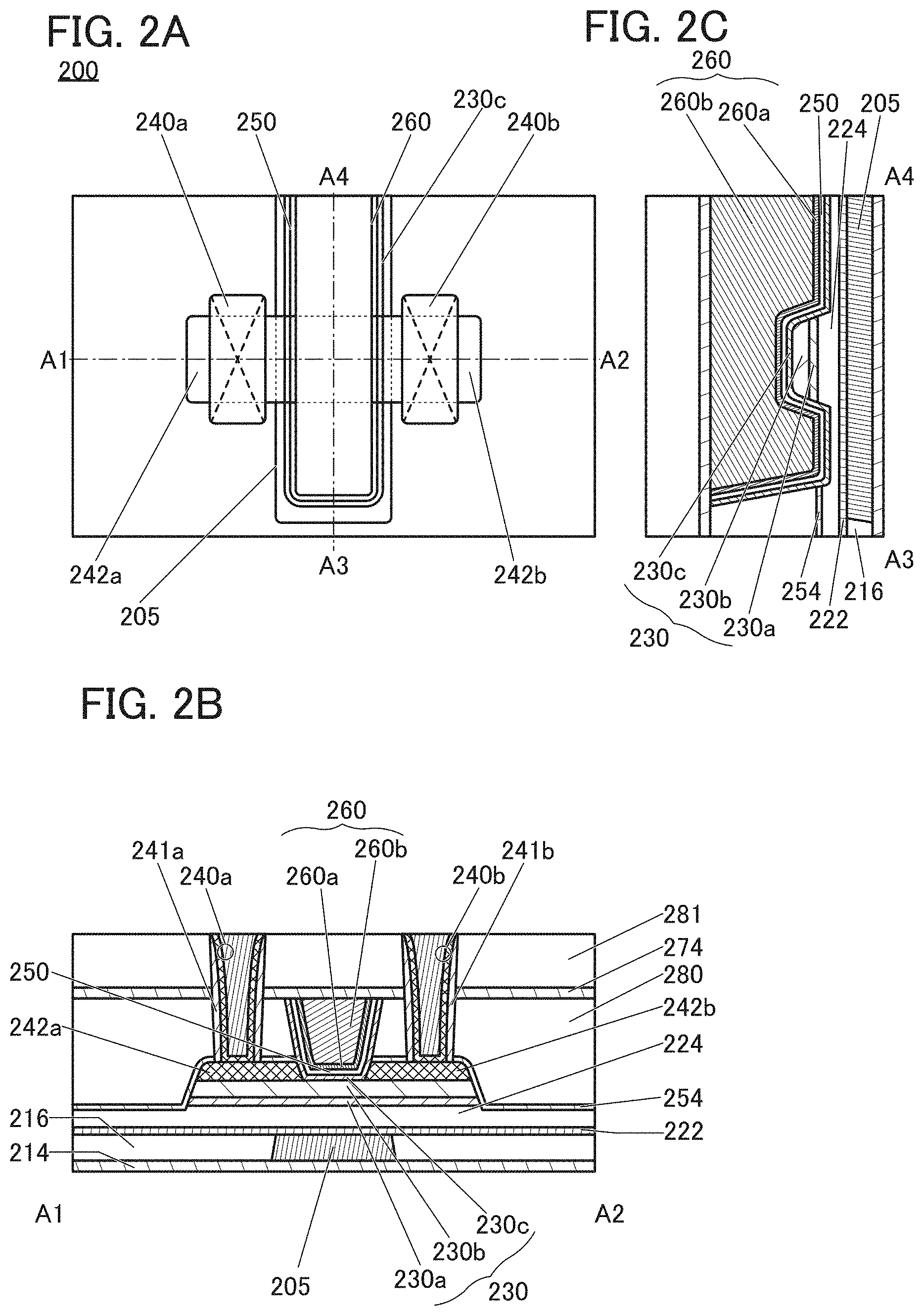 Patent US11784259 Figure 2 – Oxide semiconductor device
