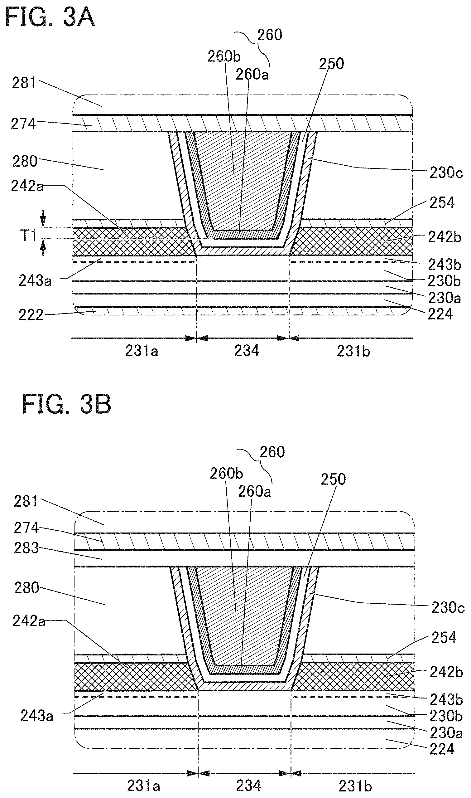 Patent US11784259 Figure 3 – Oxide semiconductor device