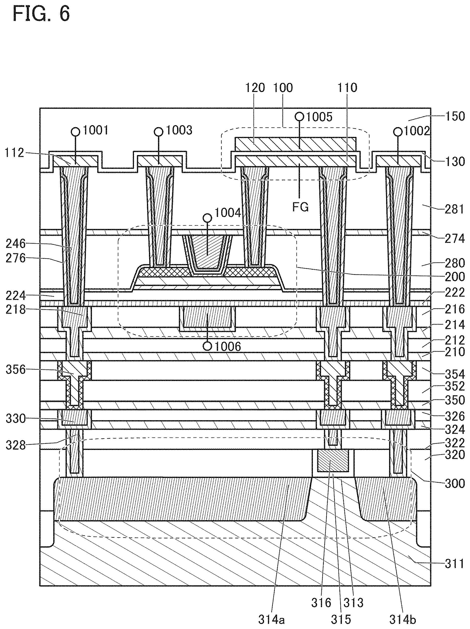Patent US11784259 Figure 6 – Oxide semiconductor device