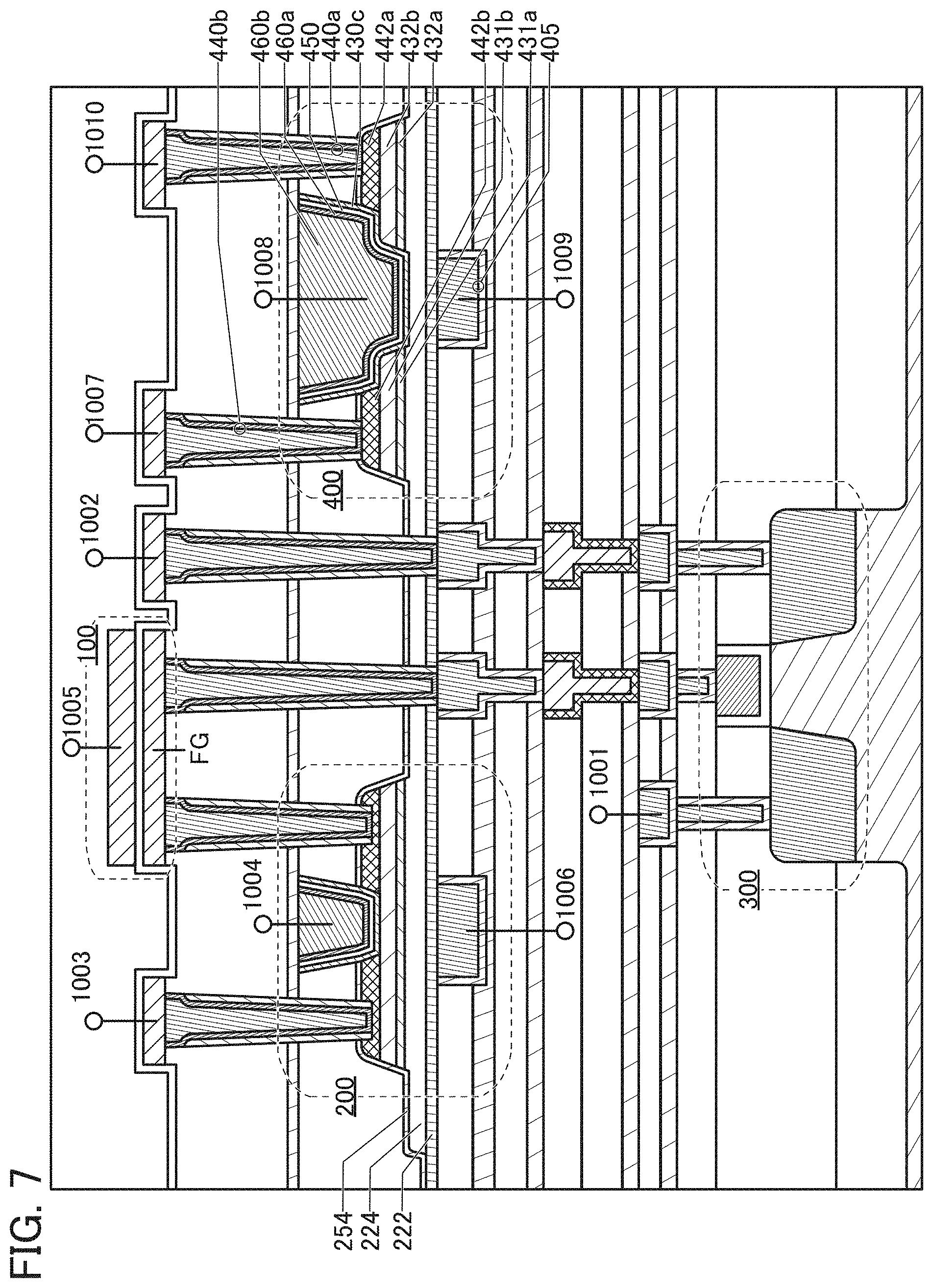 Patent US11784259 Figure 7 – Oxide semiconductor device