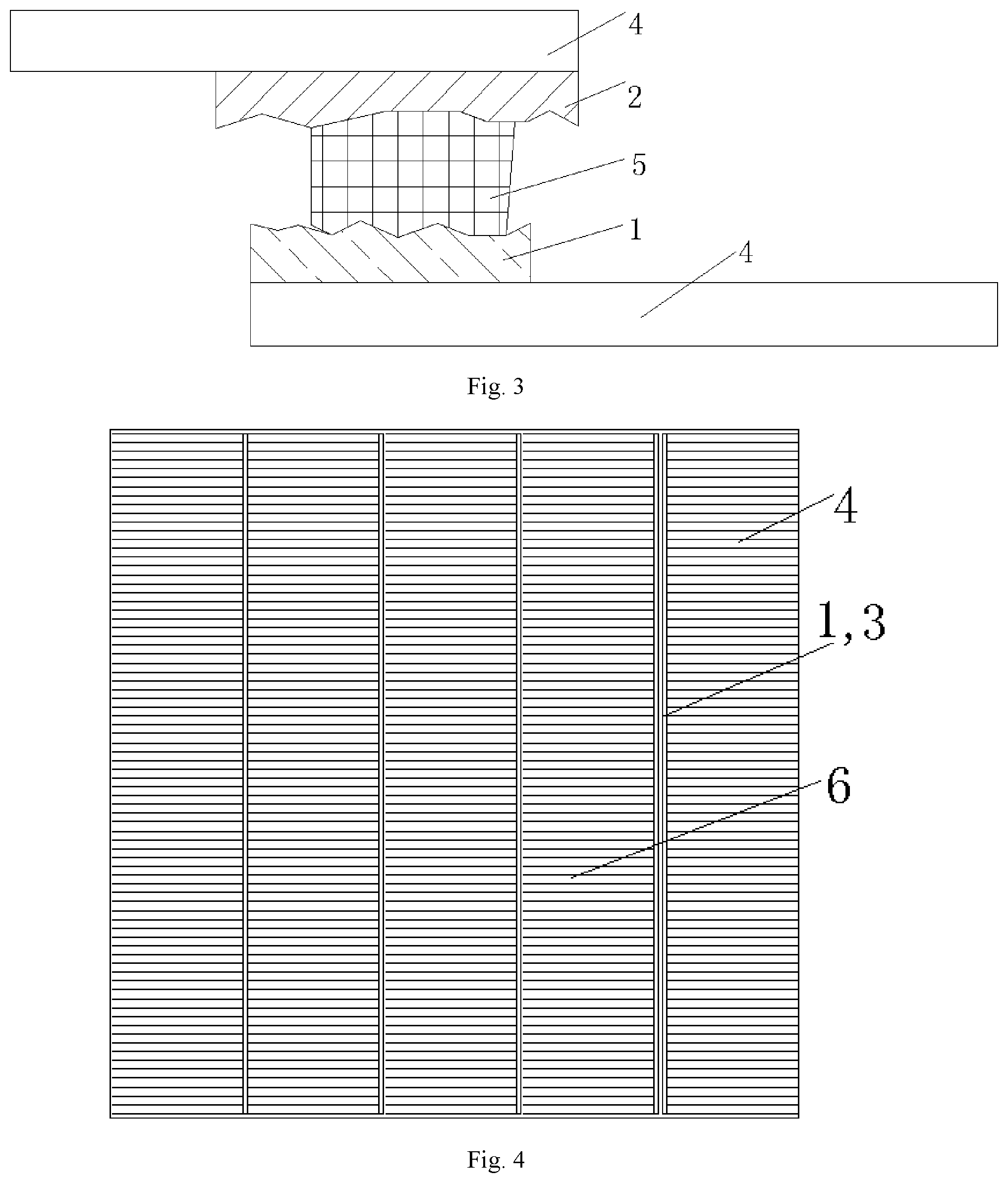 Patent US11784269 Figure 2 – Interconnection structure between shingled solar cell slices and solar cell with interconnection structure