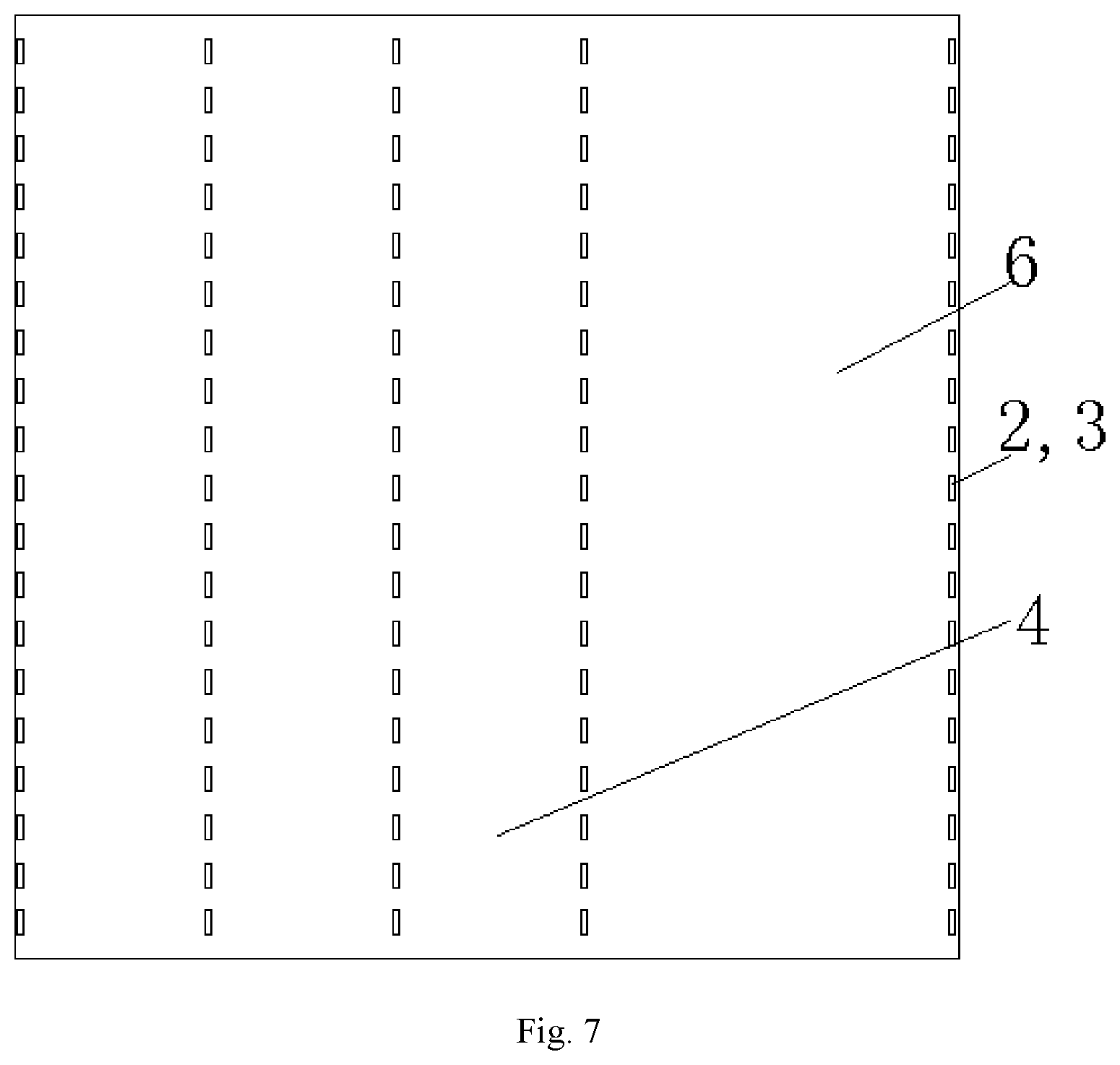 Patent US11784269 Figure 4 – Interconnection structure between shingled solar cell slices and solar cell with interconnection structure