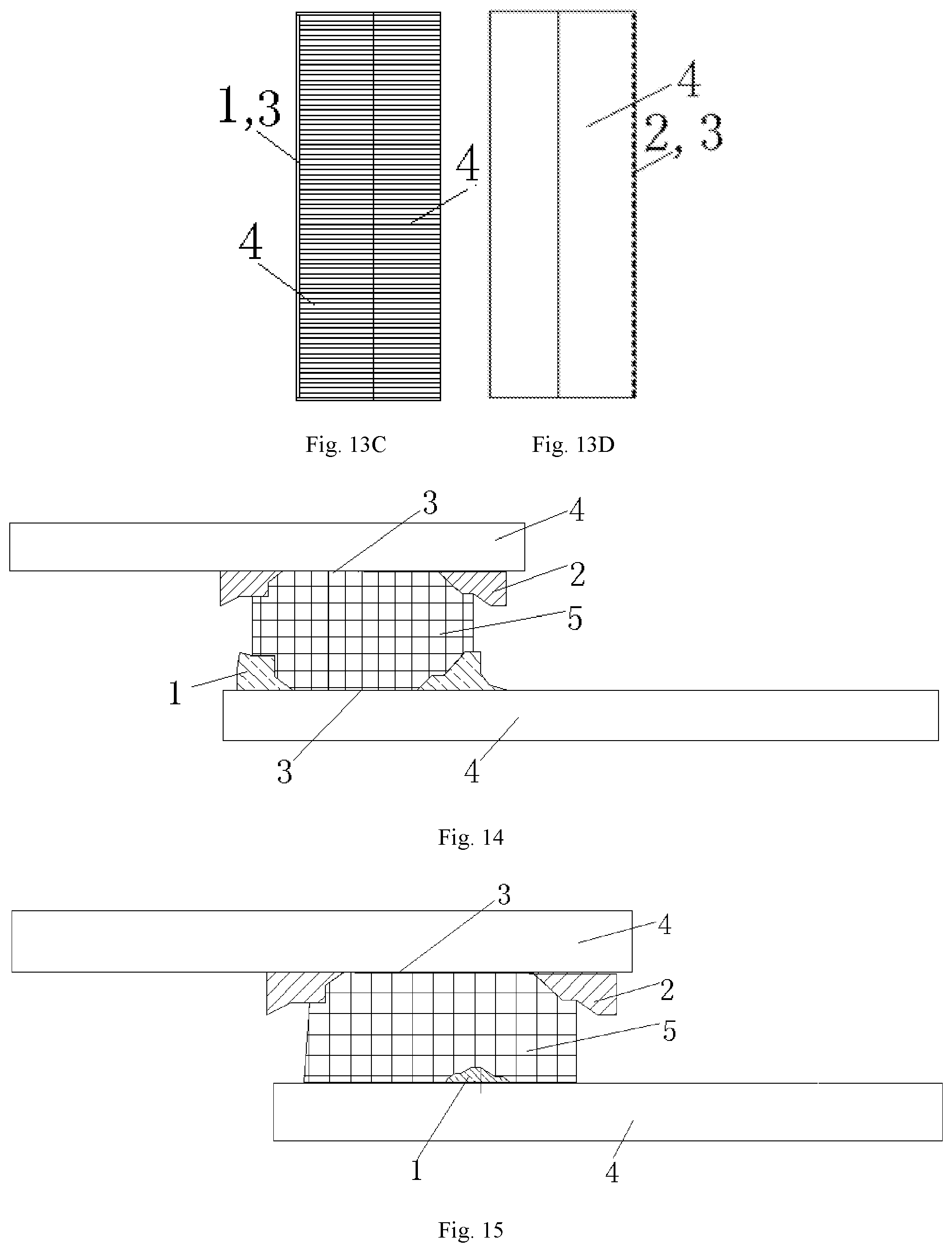 Patent US11784269 Figure 8 – Interconnection structure between shingled solar cell slices and solar cell with interconnection structure