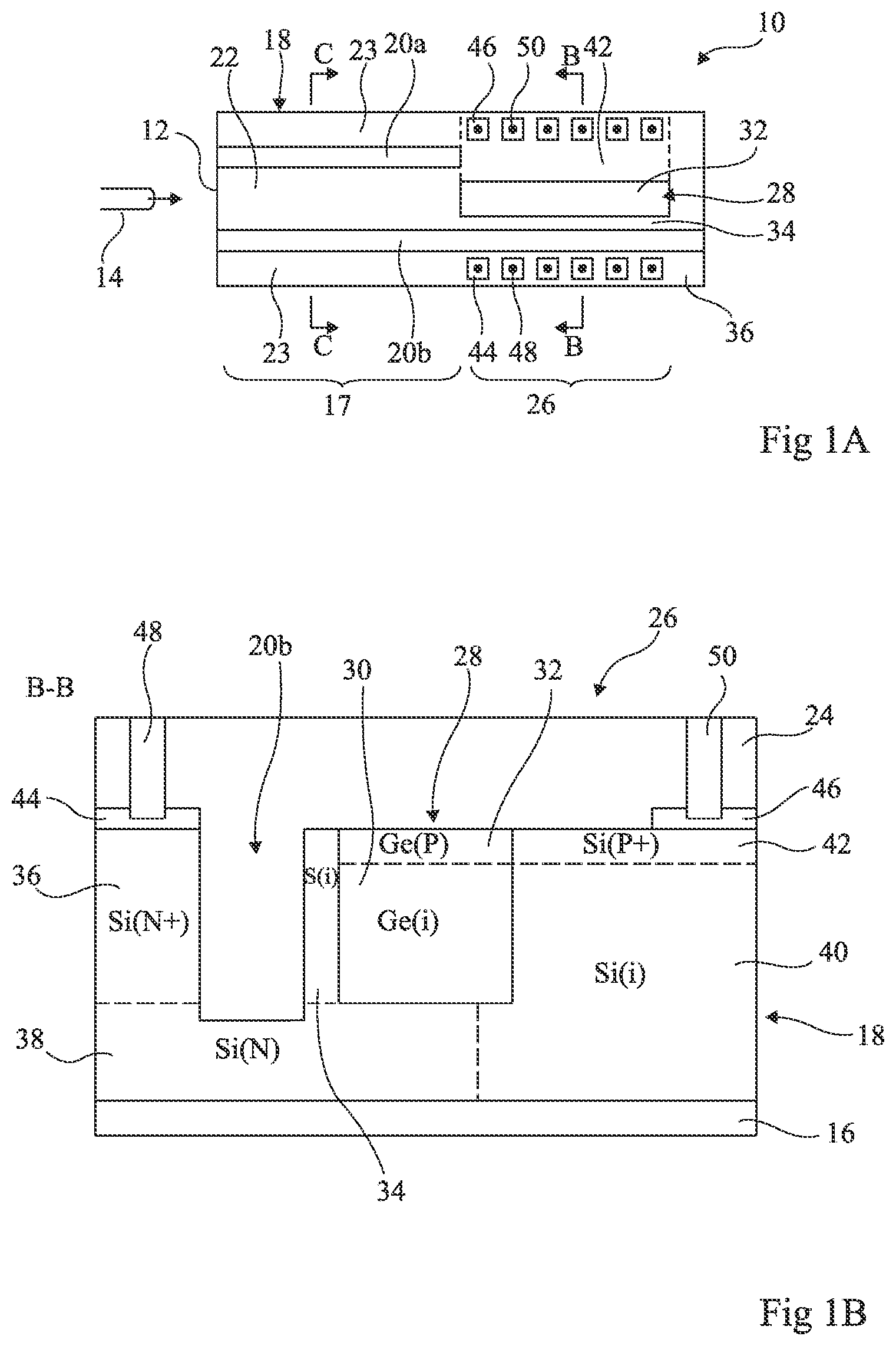 Patent US11784275 Figure 1 – Vertical photodiode