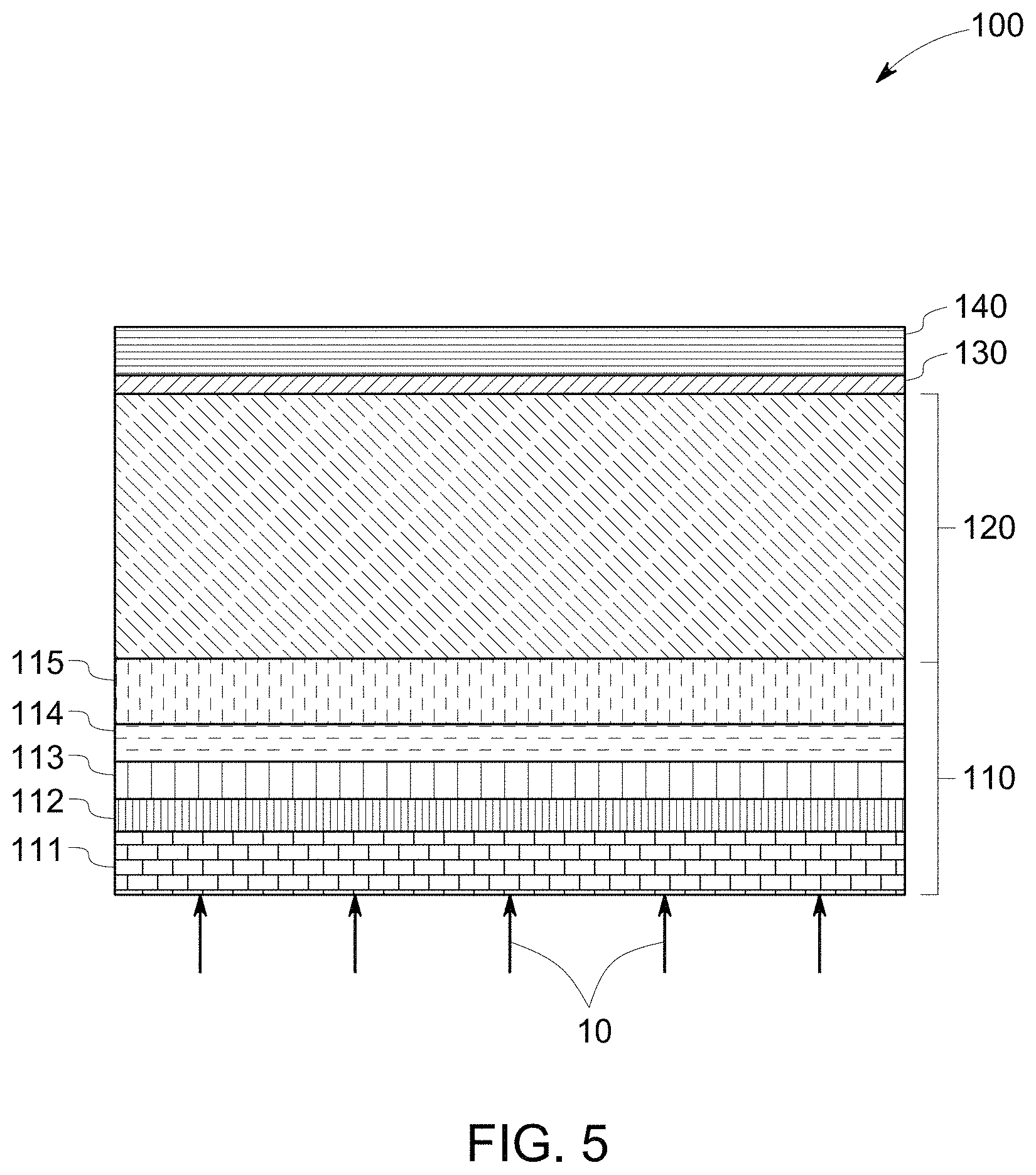 Patent US11784278 Figure 5 – Photovoltaic devices and method of making