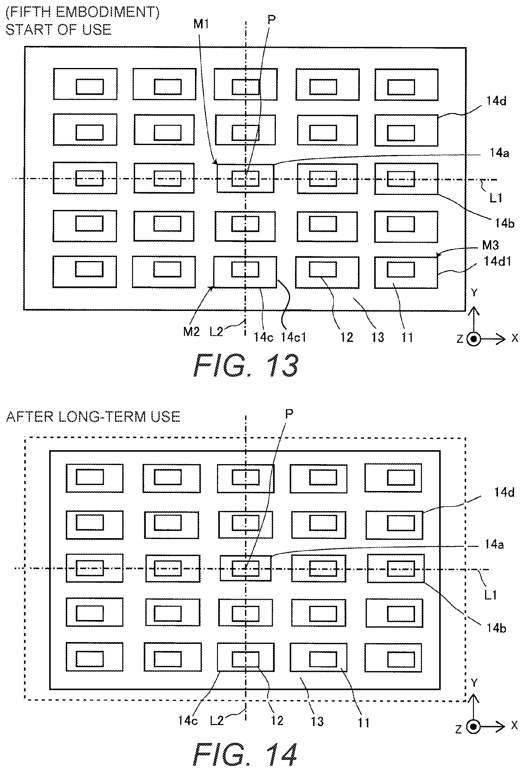 Patent US11784283 Figure 9 – Light emitting device with reflective sheet having apertures
