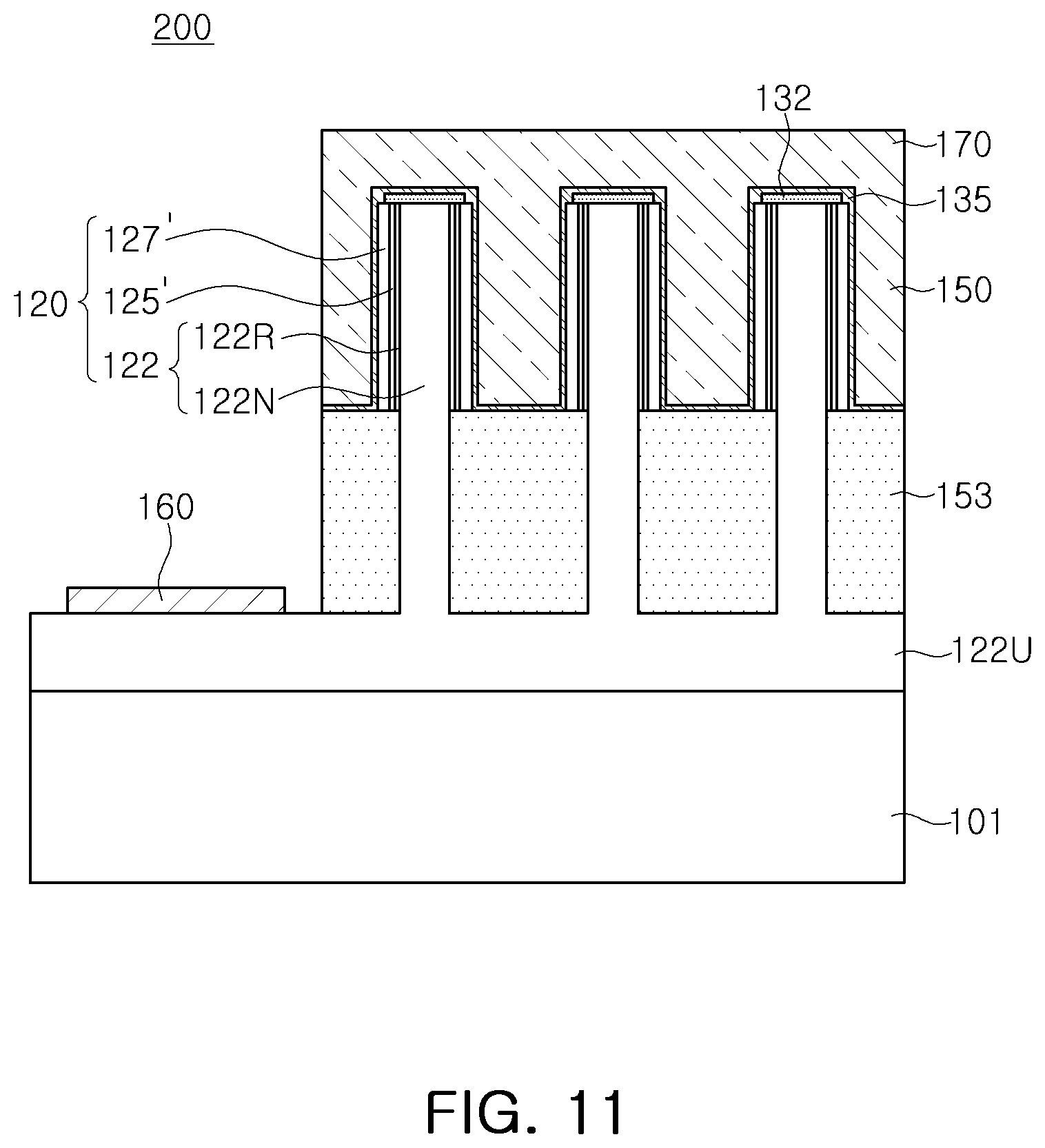 Patent US11784285 Figure 16 – Three dimensionally structured semiconductor light emitting diode and display apparatus