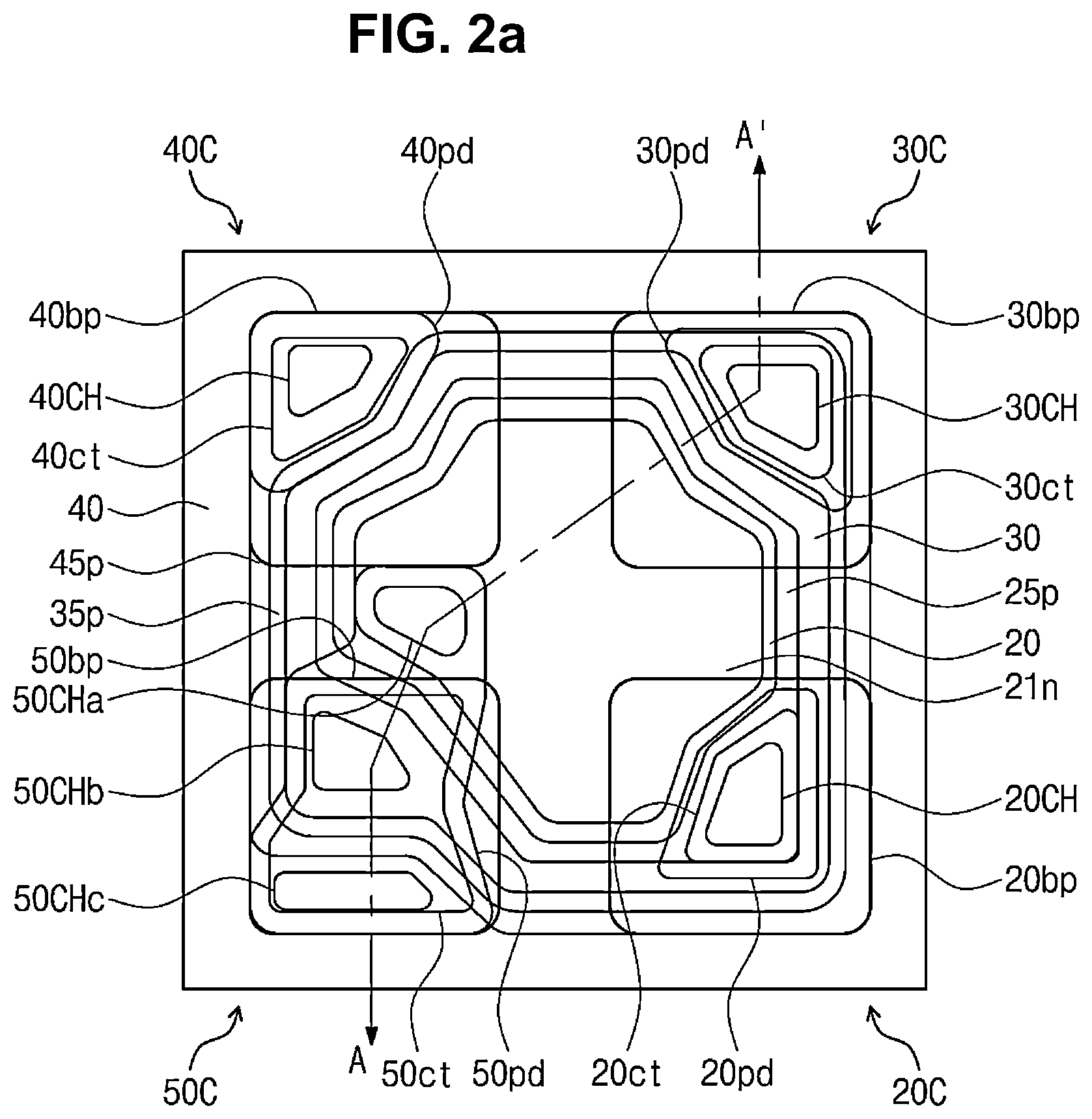 Patent US11784292 Figure 2 – Light emitting device package and application thereof