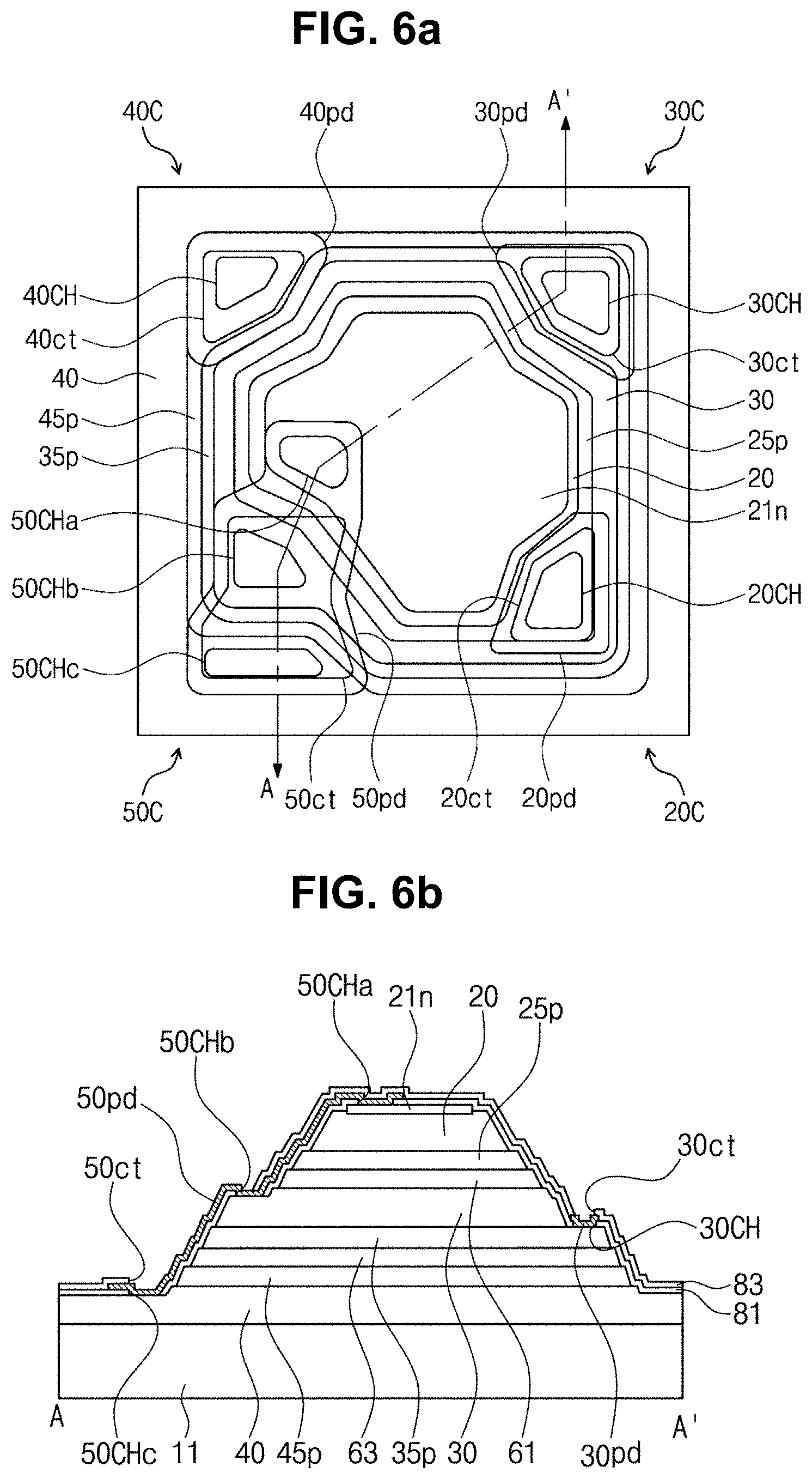 Patent US11784292 Figure 7 – Light emitting device package and application thereof