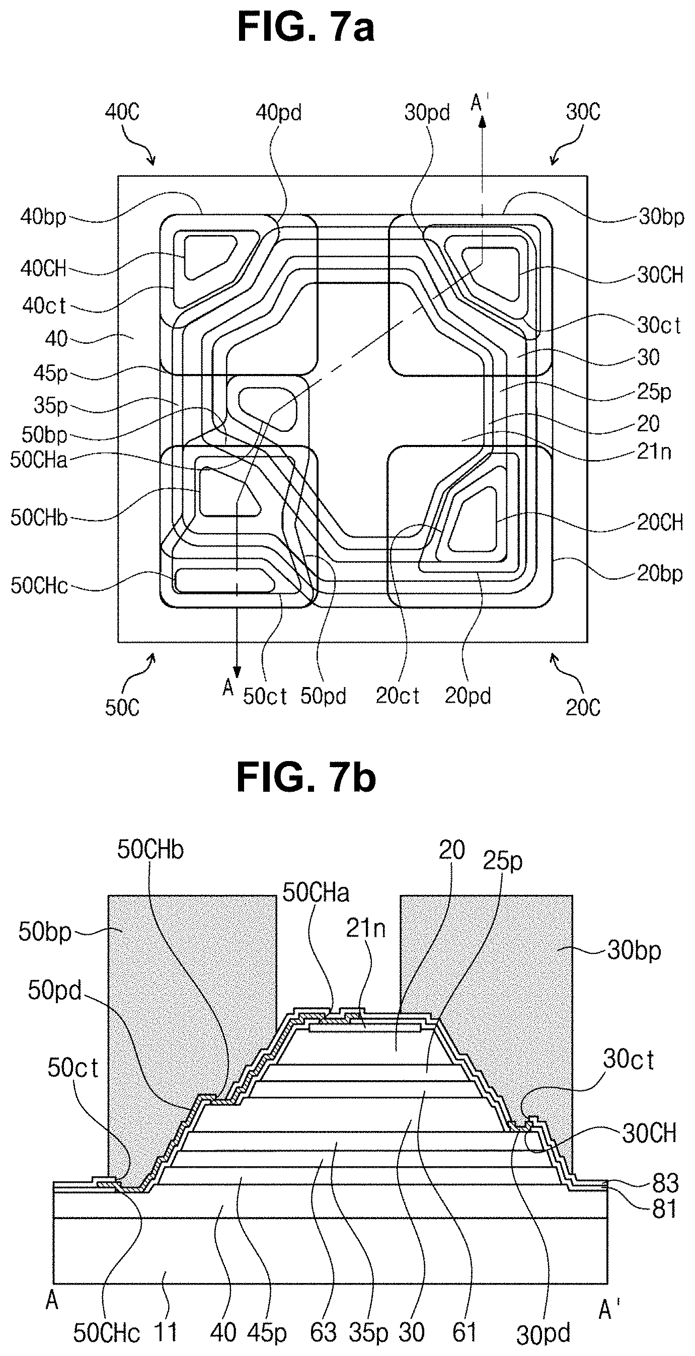 Patent US11784292 Figure 8 – Light emitting device package and application thereof