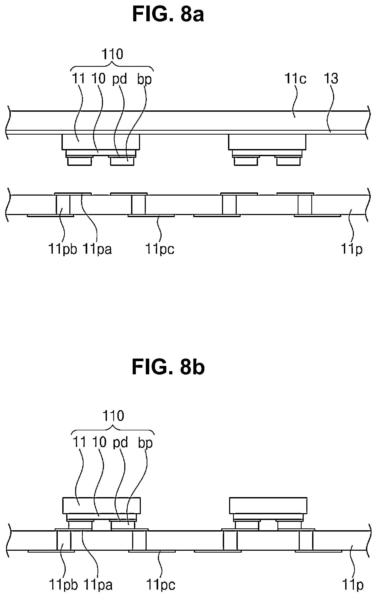 Patent US11784292 Figure 9 – Light emitting device package and application thereof