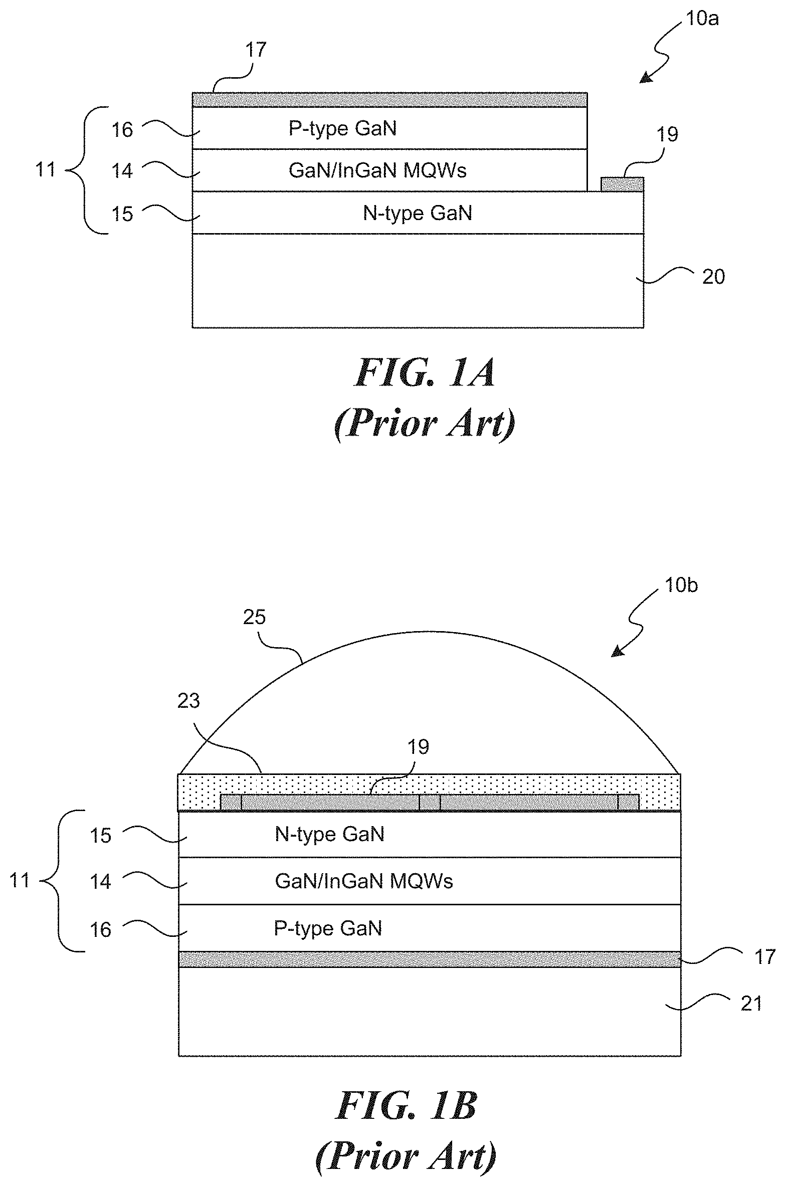 Patent US11784294 Figure 1 – Vertical solid-state transducers having backside terminals and associated systems and methods