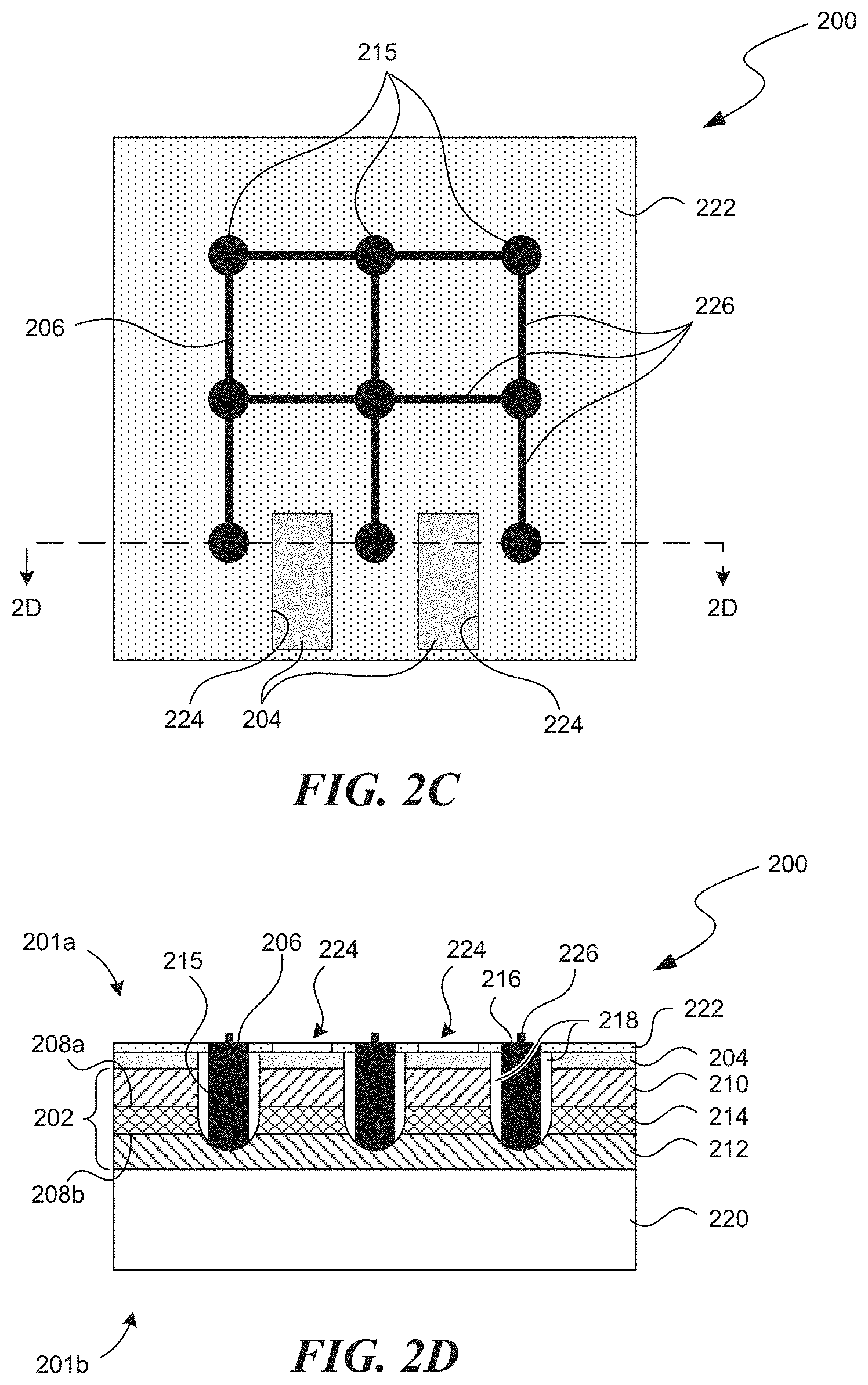 Patent US11784294 Figure 3 – Vertical solid-state transducers having backside terminals and associated systems and methods