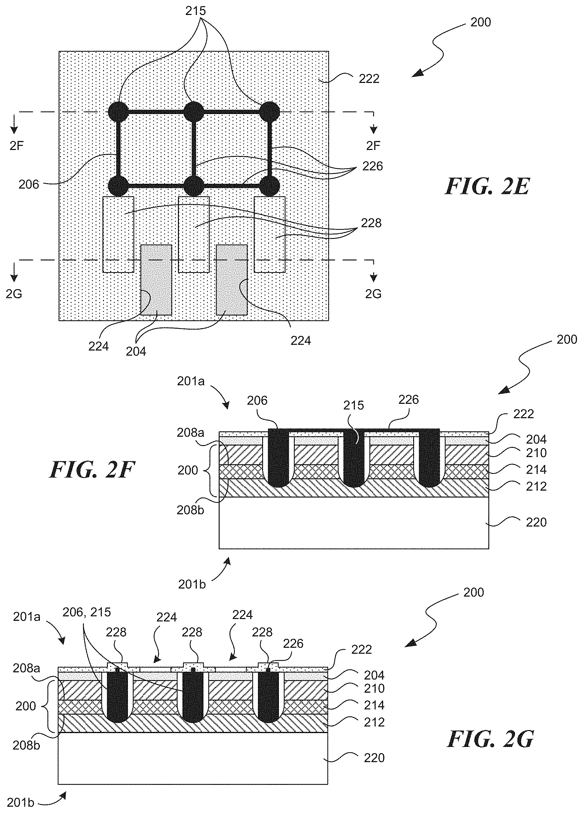 Patent US11784294 Figure 4 – Vertical solid-state transducers having backside terminals and associated systems and methods