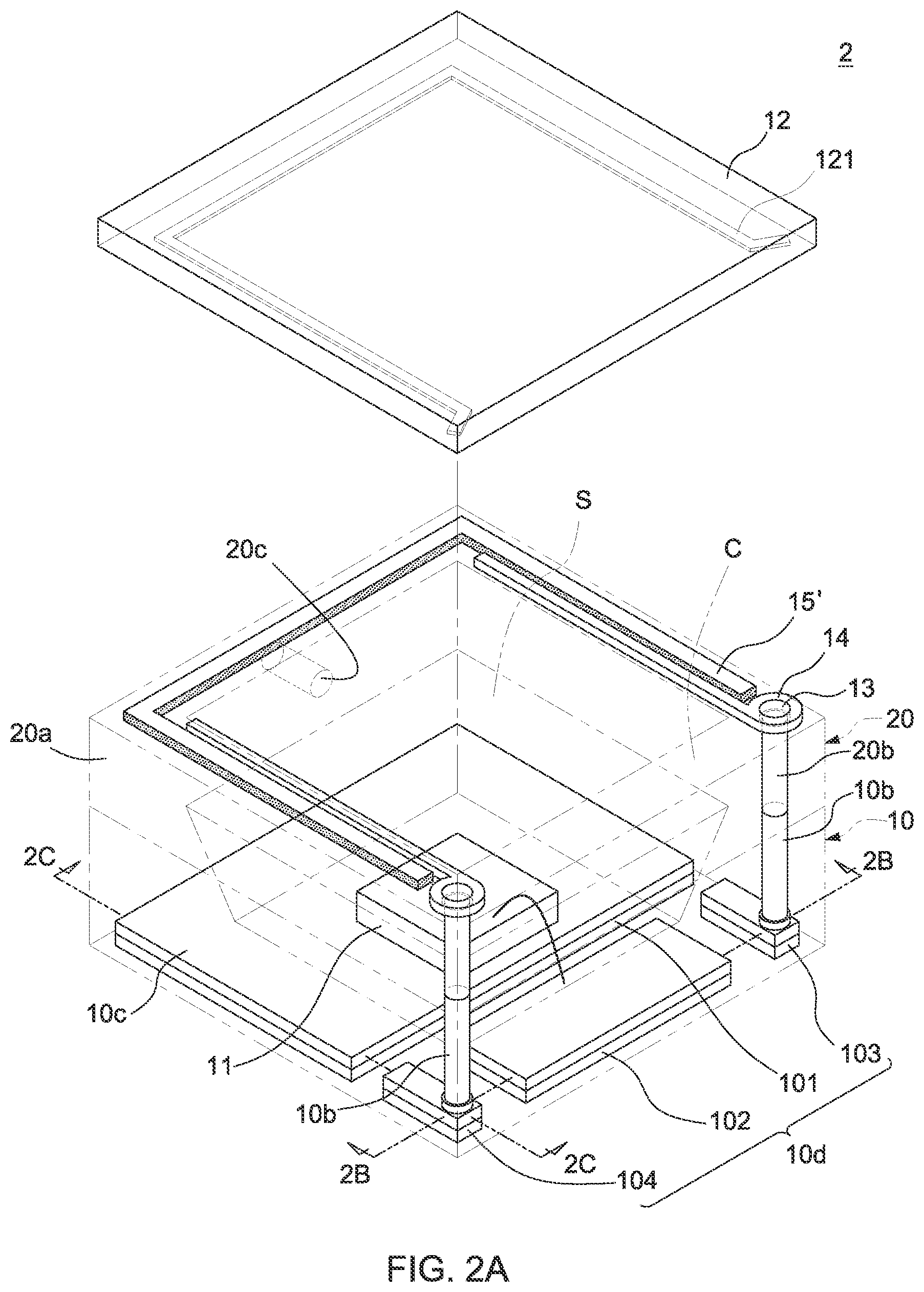 Patent US11784296 Figure 6 – Semiconductor device package and a method of manufacturing the same