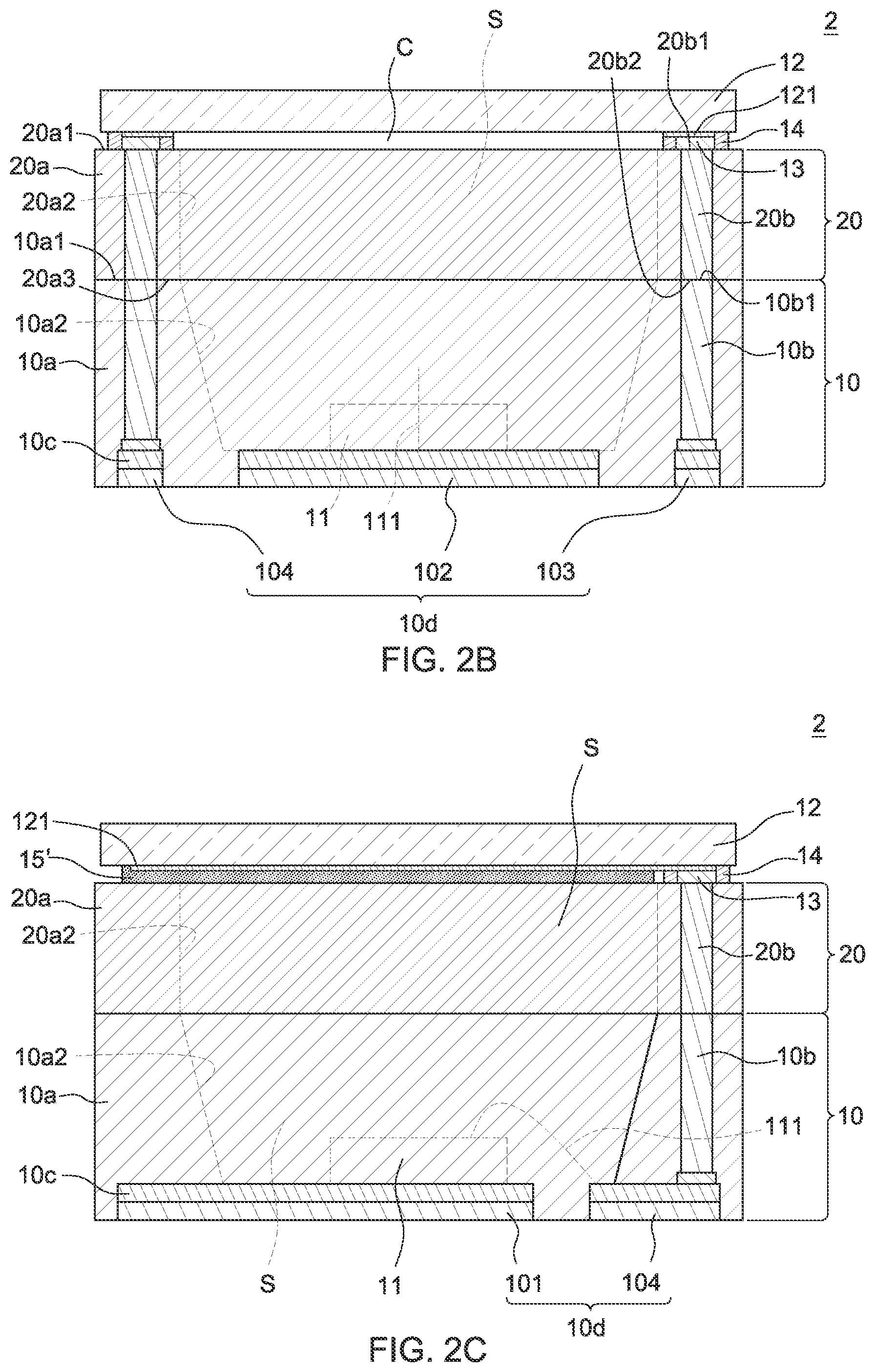 Patent US11784296 Figure 7 – Semiconductor device package and a method of manufacturing the same