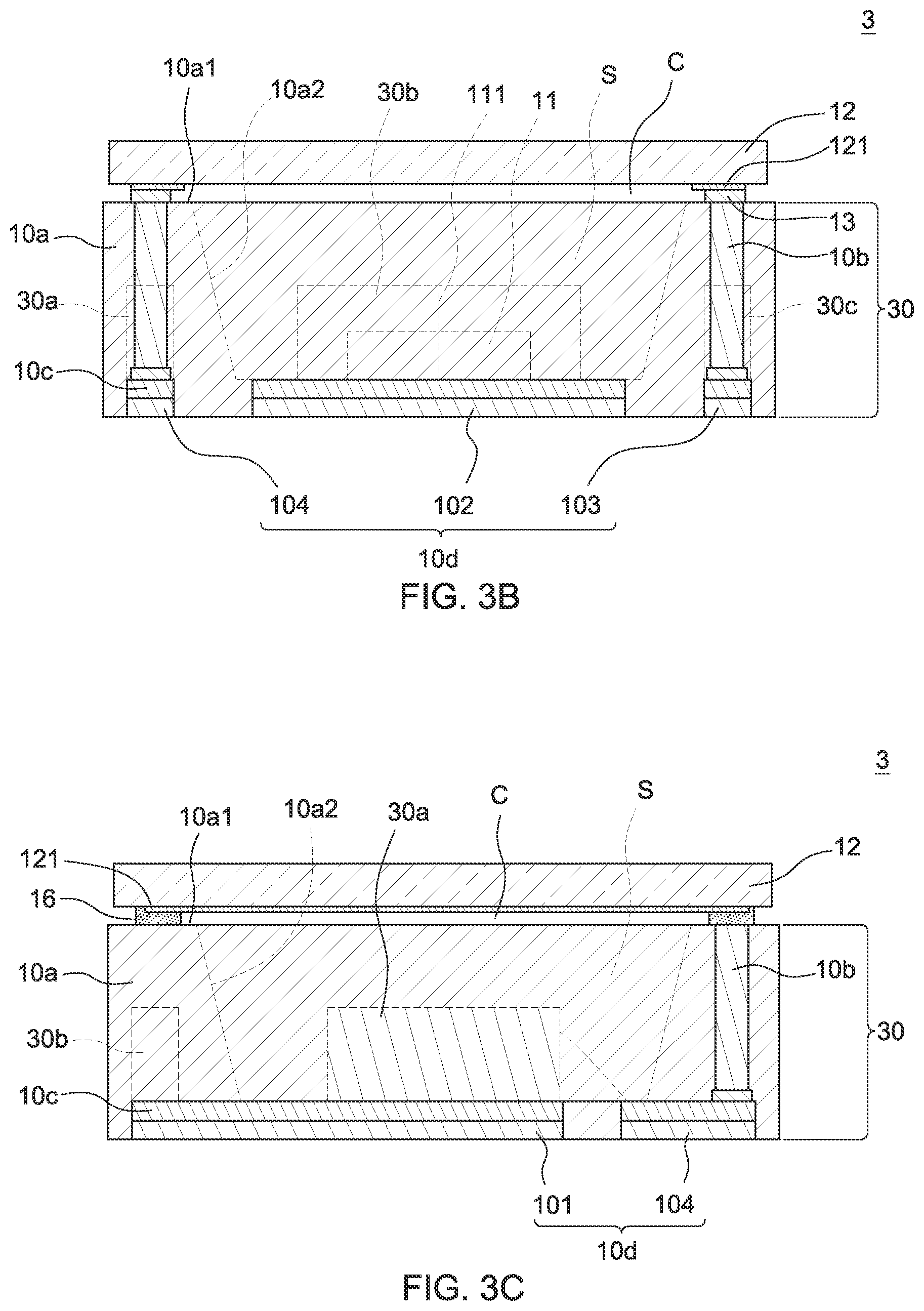 Patent US11784296 Figure 9 – Semiconductor device package and a method of manufacturing the same