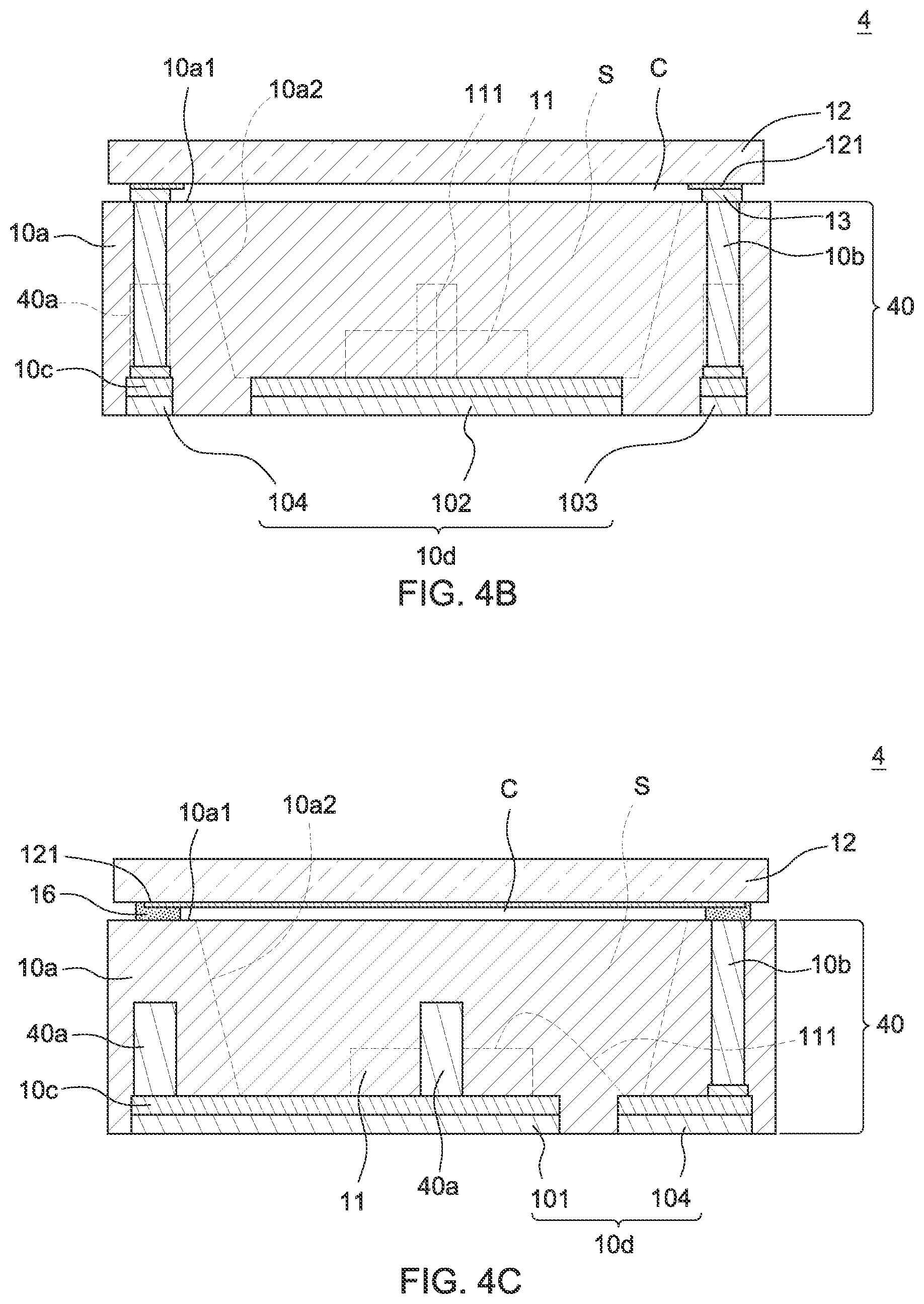 Patent US11784296 Figure 11 – Semiconductor device package and a method of manufacturing the same