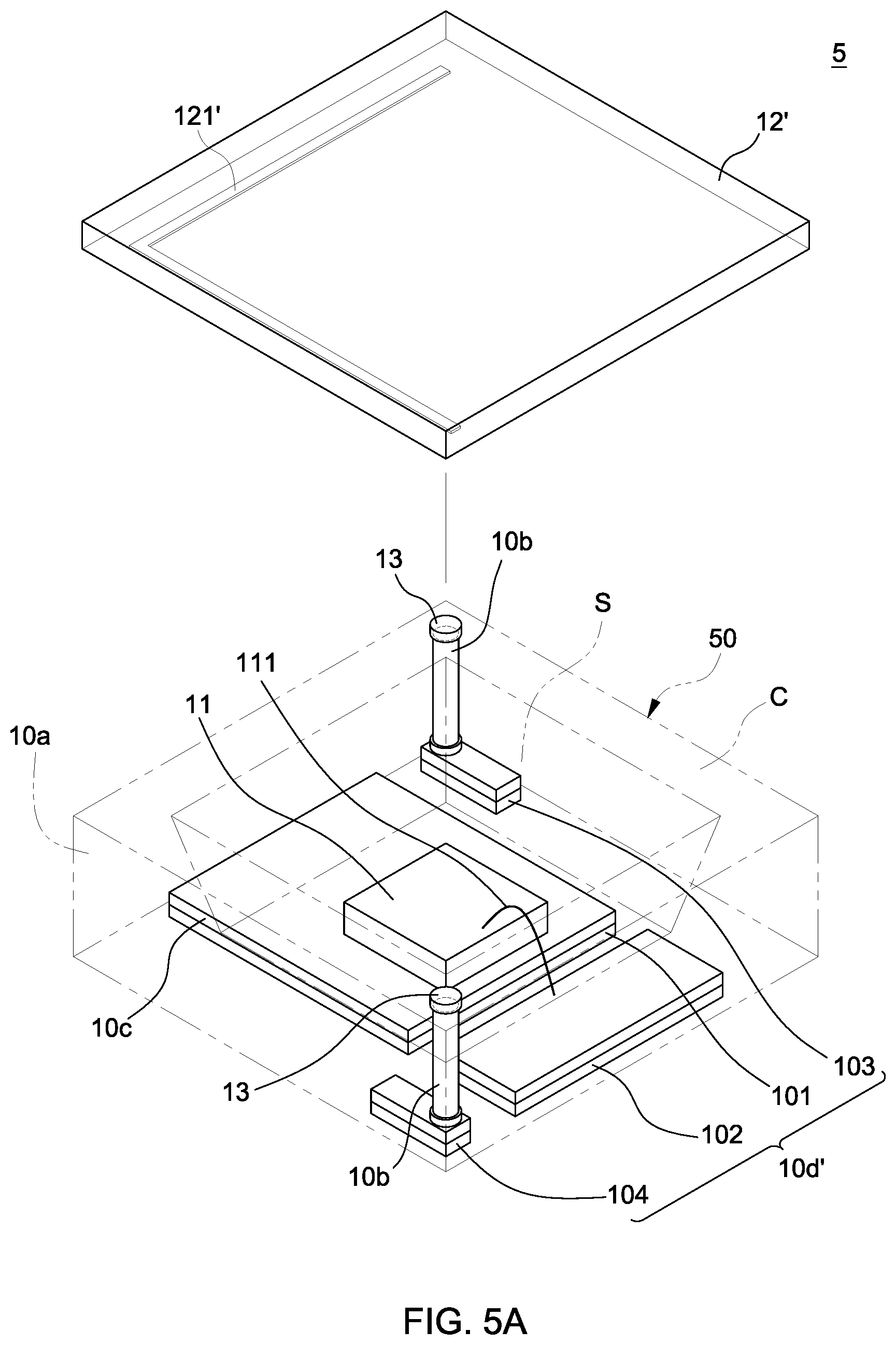 Patent US11784296 Figure 12 – Semiconductor device package and a method of manufacturing the same