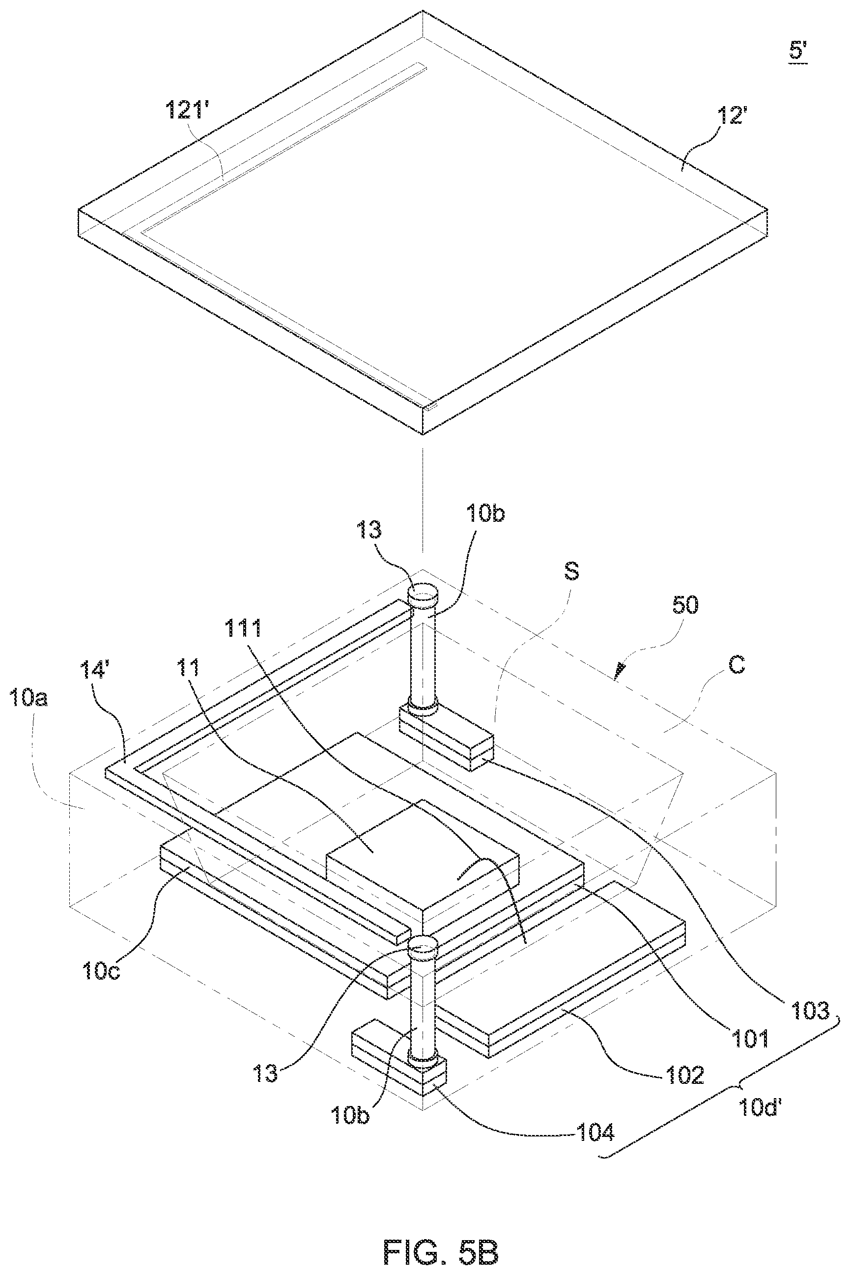 Patent US11784296 Figure 13 – Semiconductor device package and a method of manufacturing the same