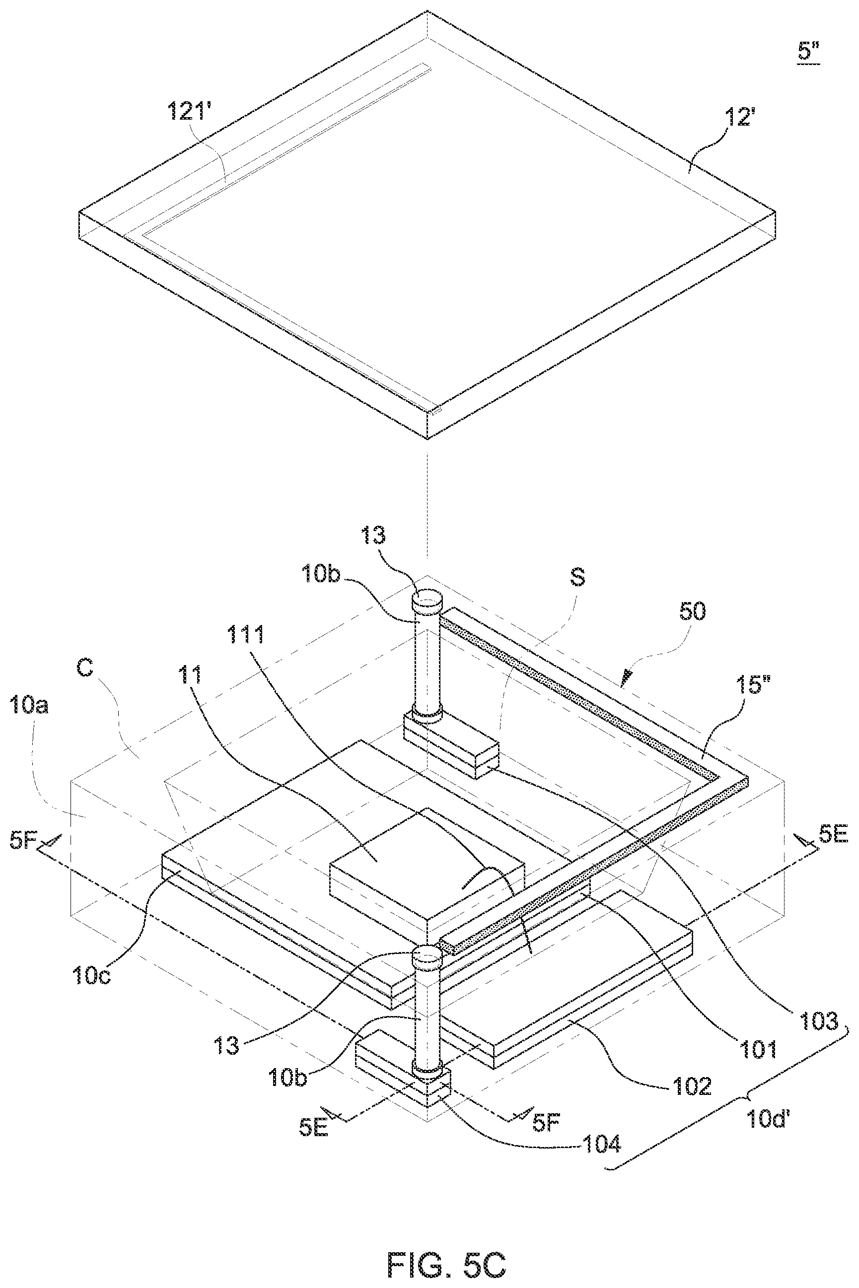 Patent US11784296 Figure 14 – Semiconductor device package and a method of manufacturing the same