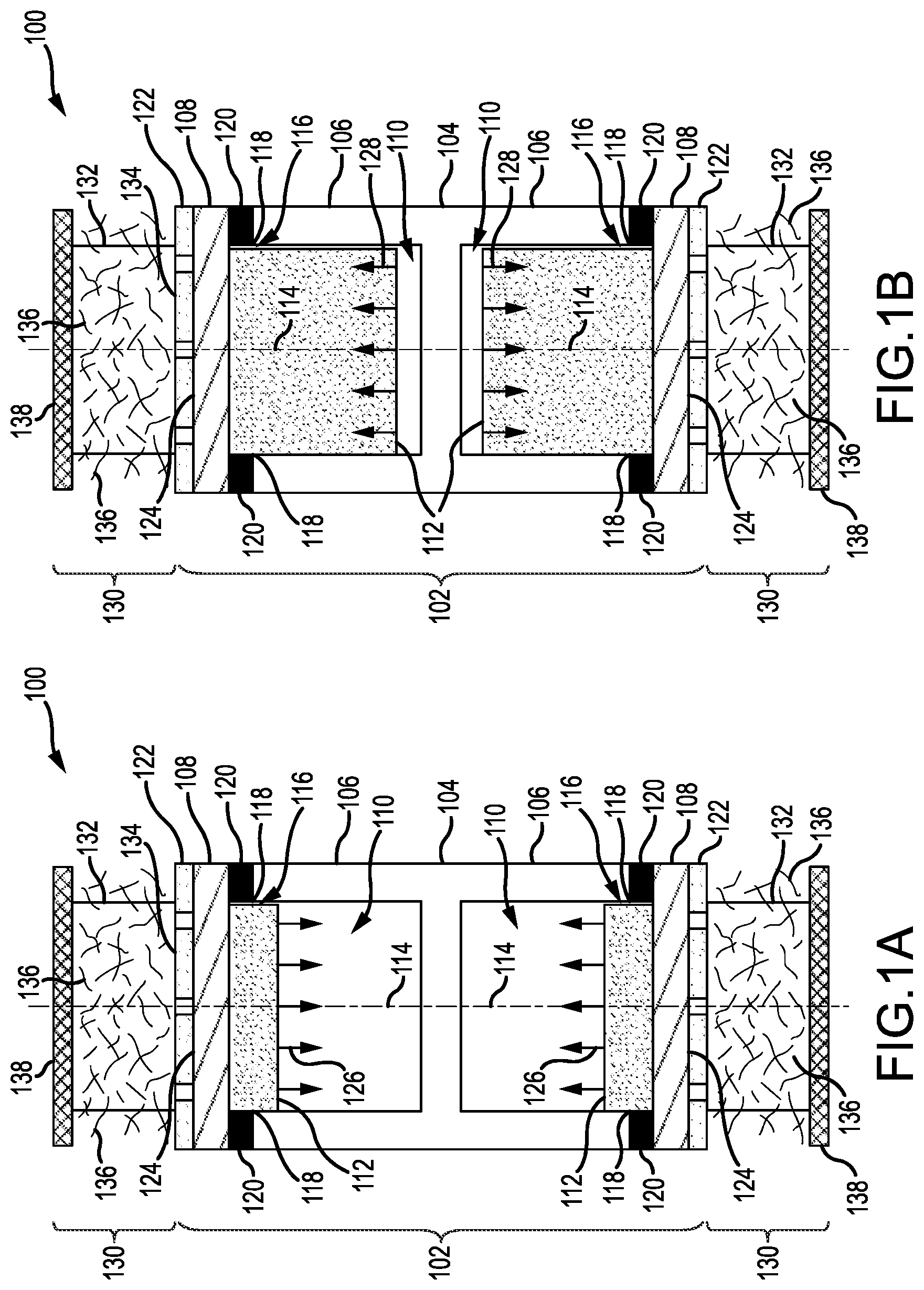 Patent US11784302 Figure 1 – Lithium-metal batteries having improved dimensional stability and methods of manufacture
