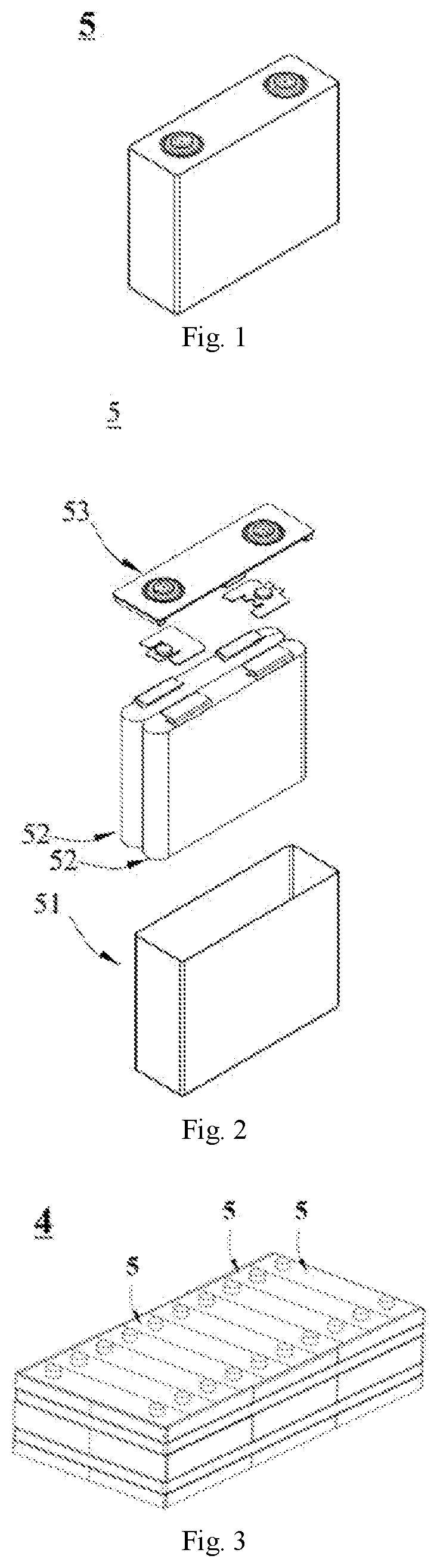 Patent US11784311 Figure 1 – Secondary battery and apparatus containing the secondary battery