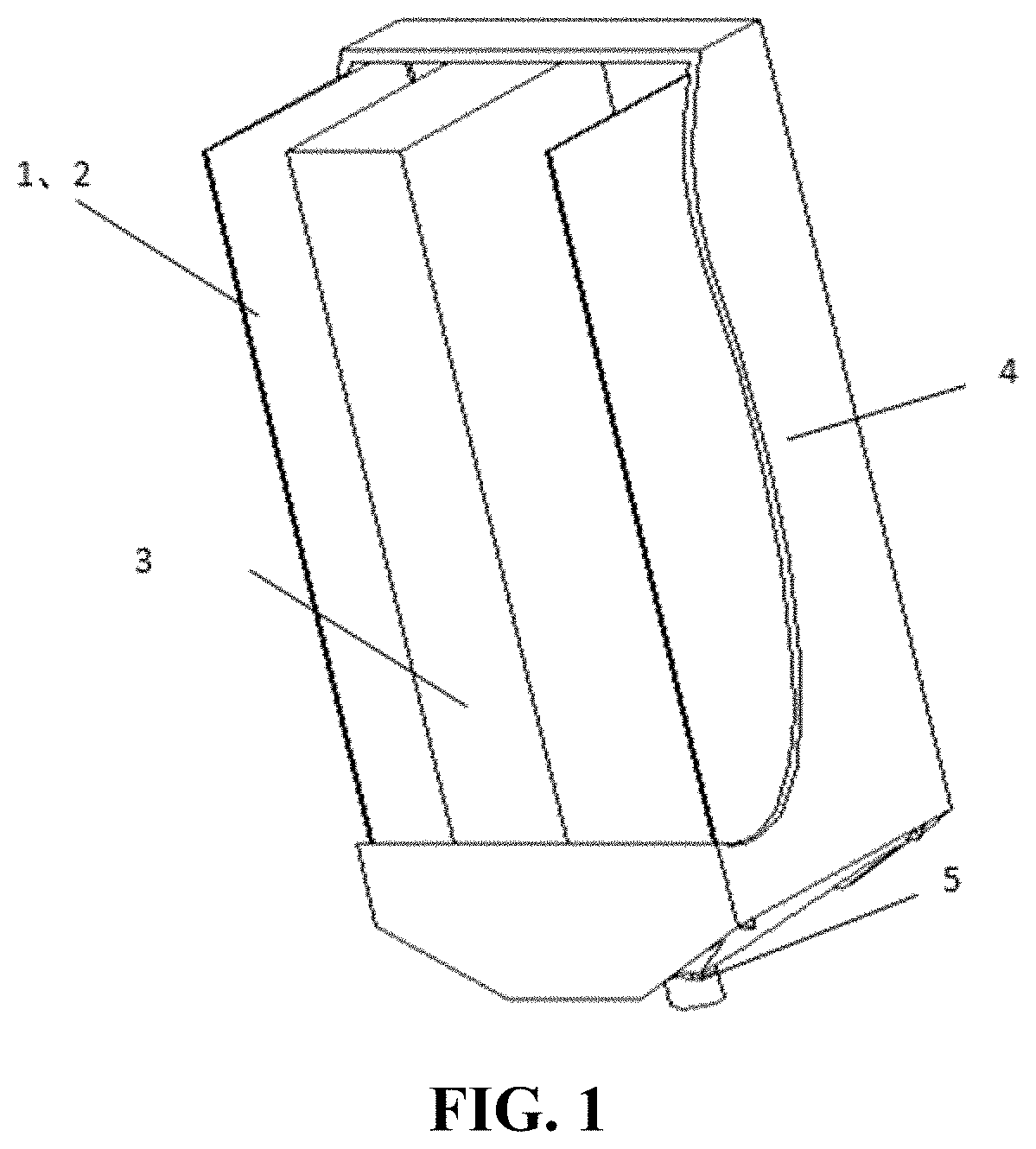 Patent US11784322 Figure 1 – Metal seawater fuel cell
