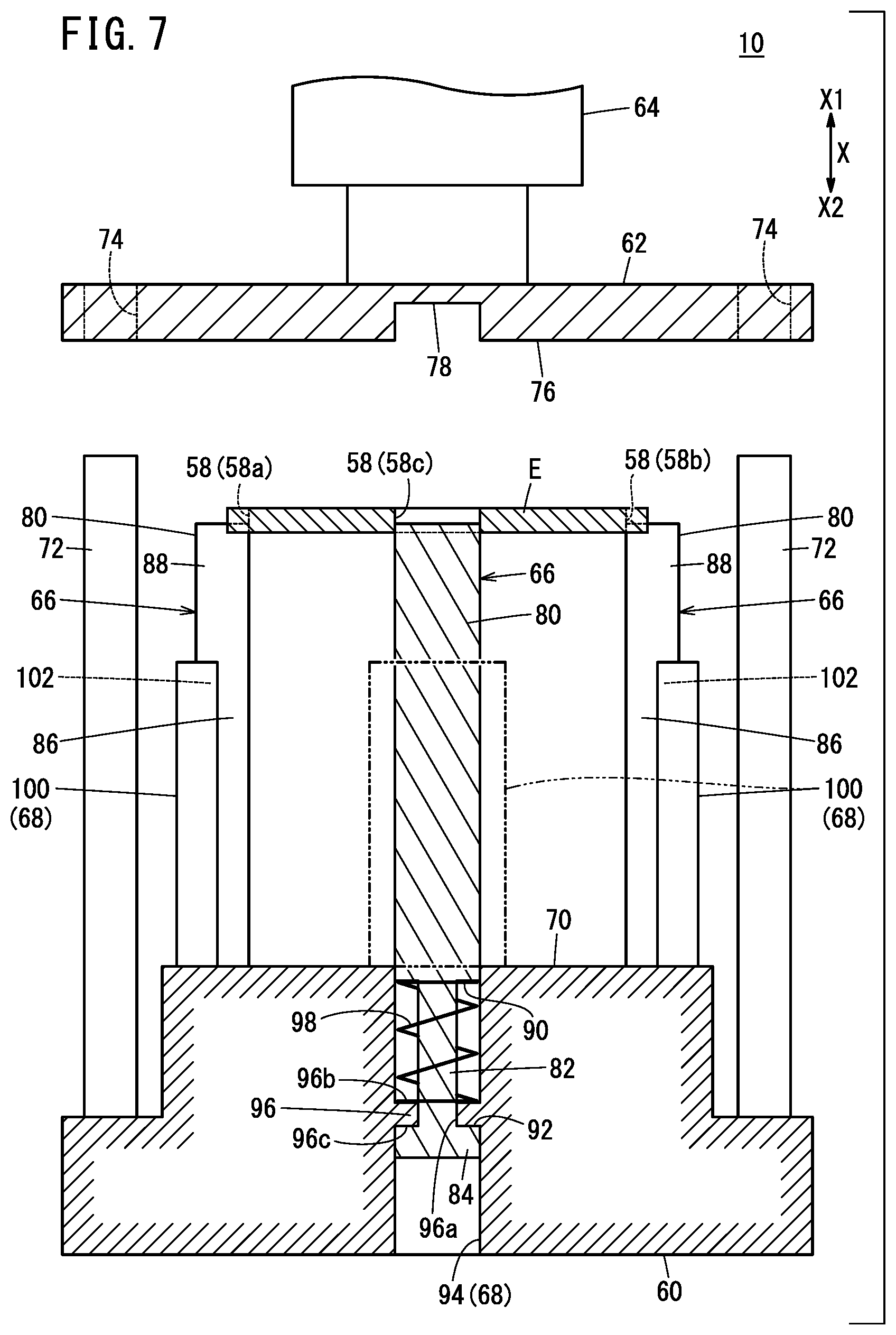Patent US11784324 Figure 7 – Separator for fuel cell and fuel cell stack