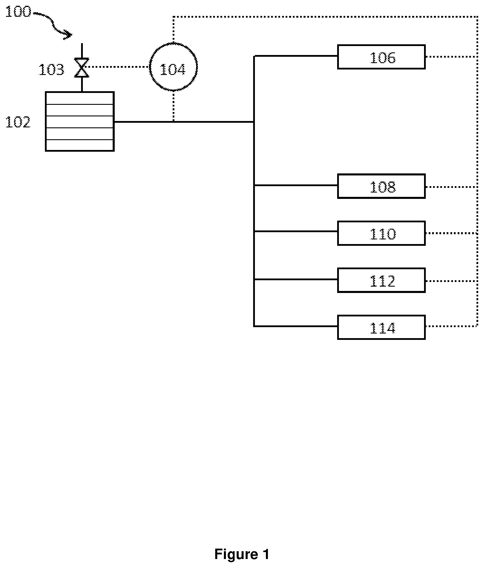 Patent US11784333 Figure 1 – Energy management systems for fuel cells