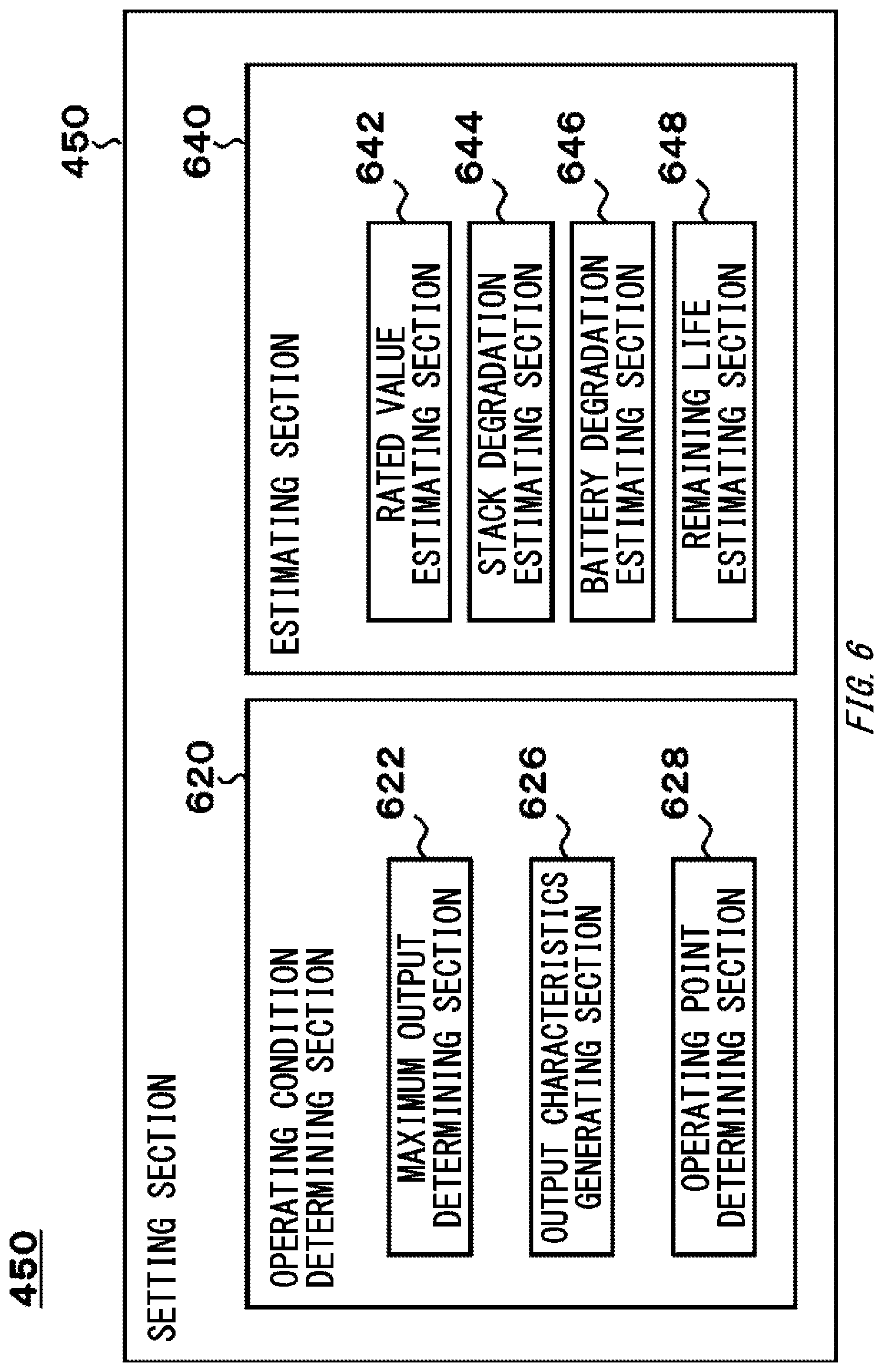 Patent US11784334 Figure 6 – Control device, electric power supply device, work machine, control method, and computer readable recording medium