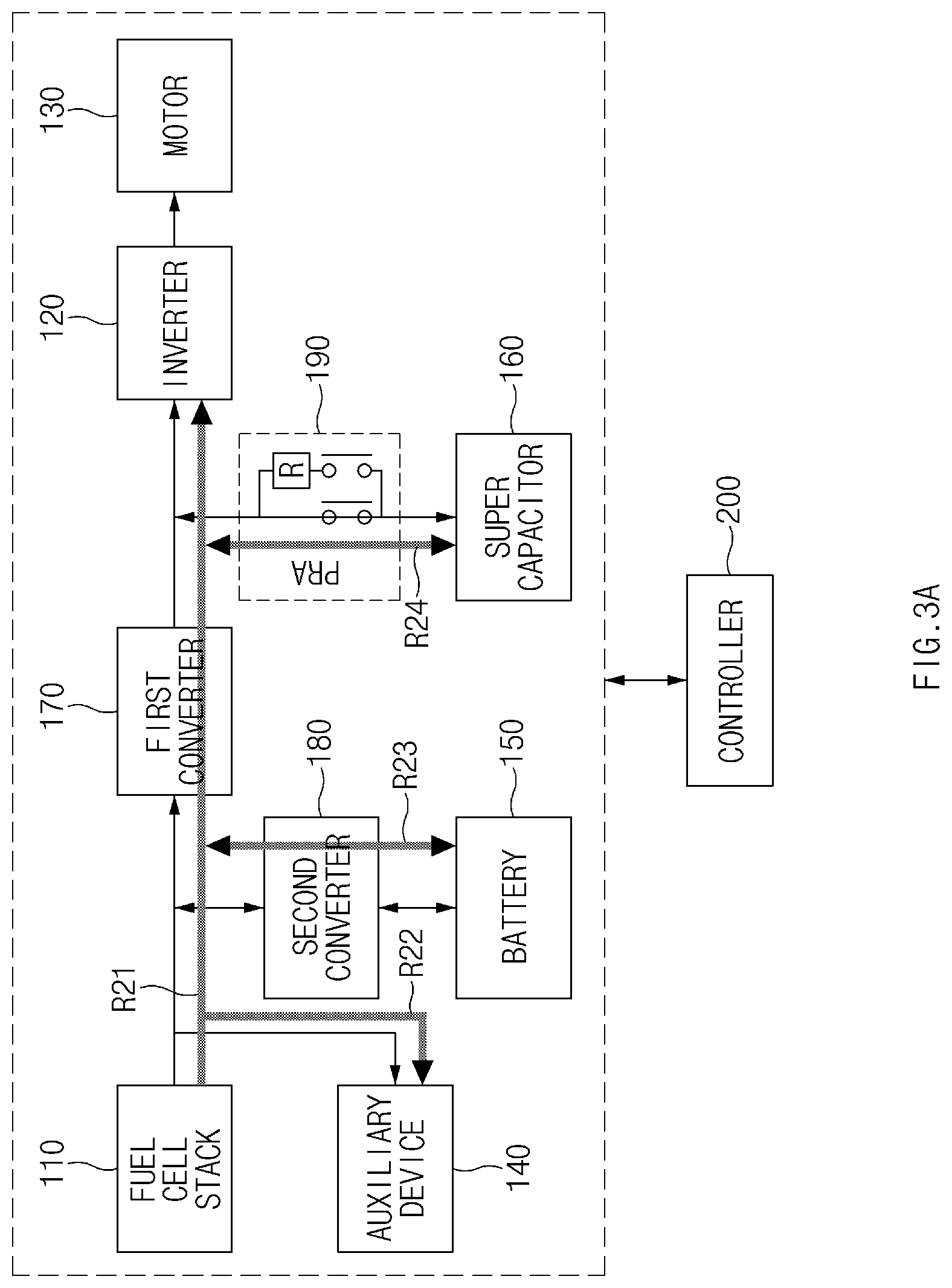 Patent US11784336 Figure 4 – Fuel cell system and method for controlling power thereof