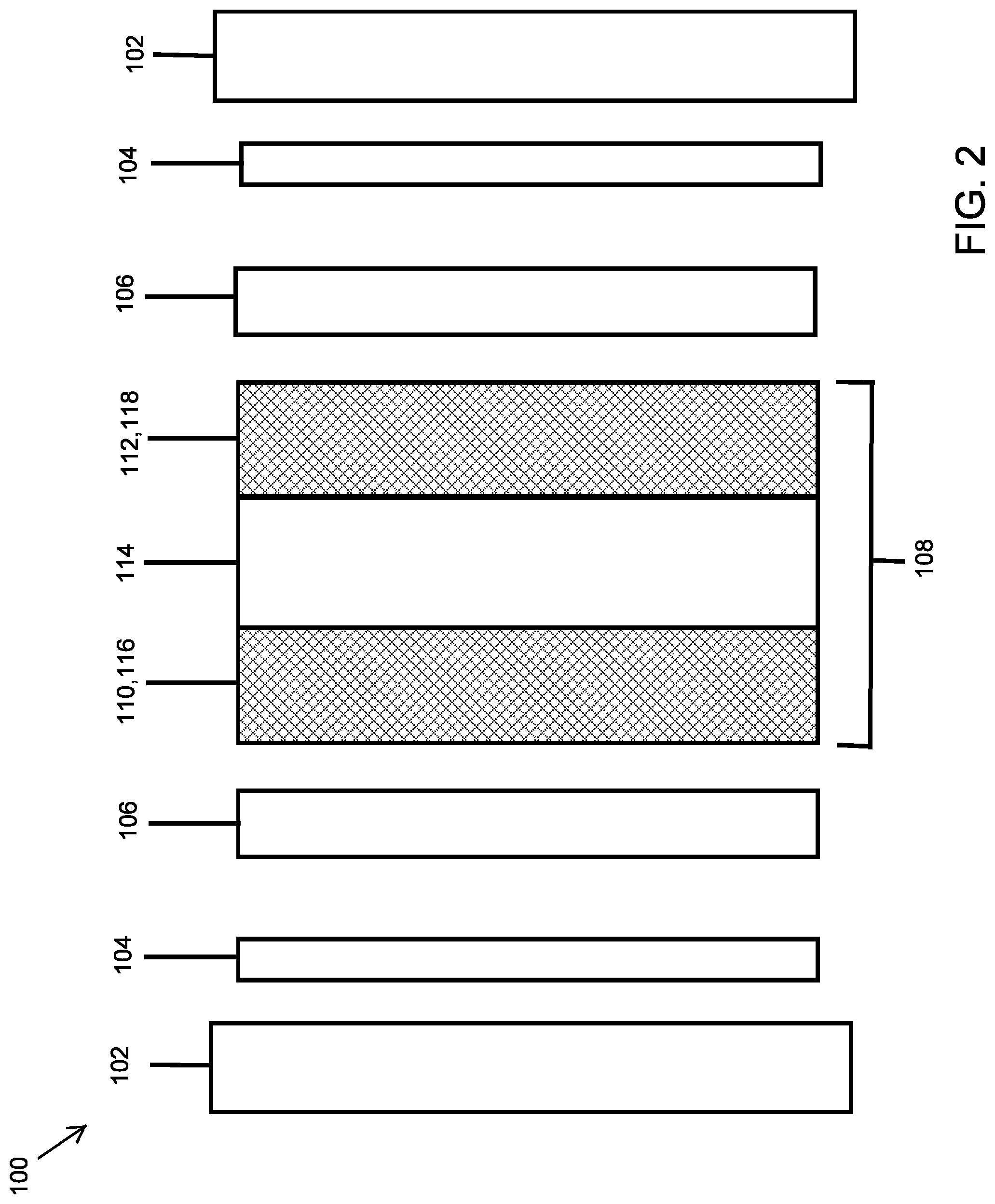 Patent US11784337 Figure 2 – Membrane electrode assembly with enhanced start-up and shut-down durability