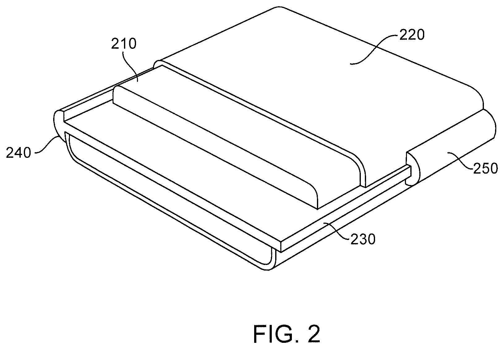 Patent US11784341 Figure 2 – High-energy density and low-cost flow electrochemical devices with moving rechargeable anode and cathode belts