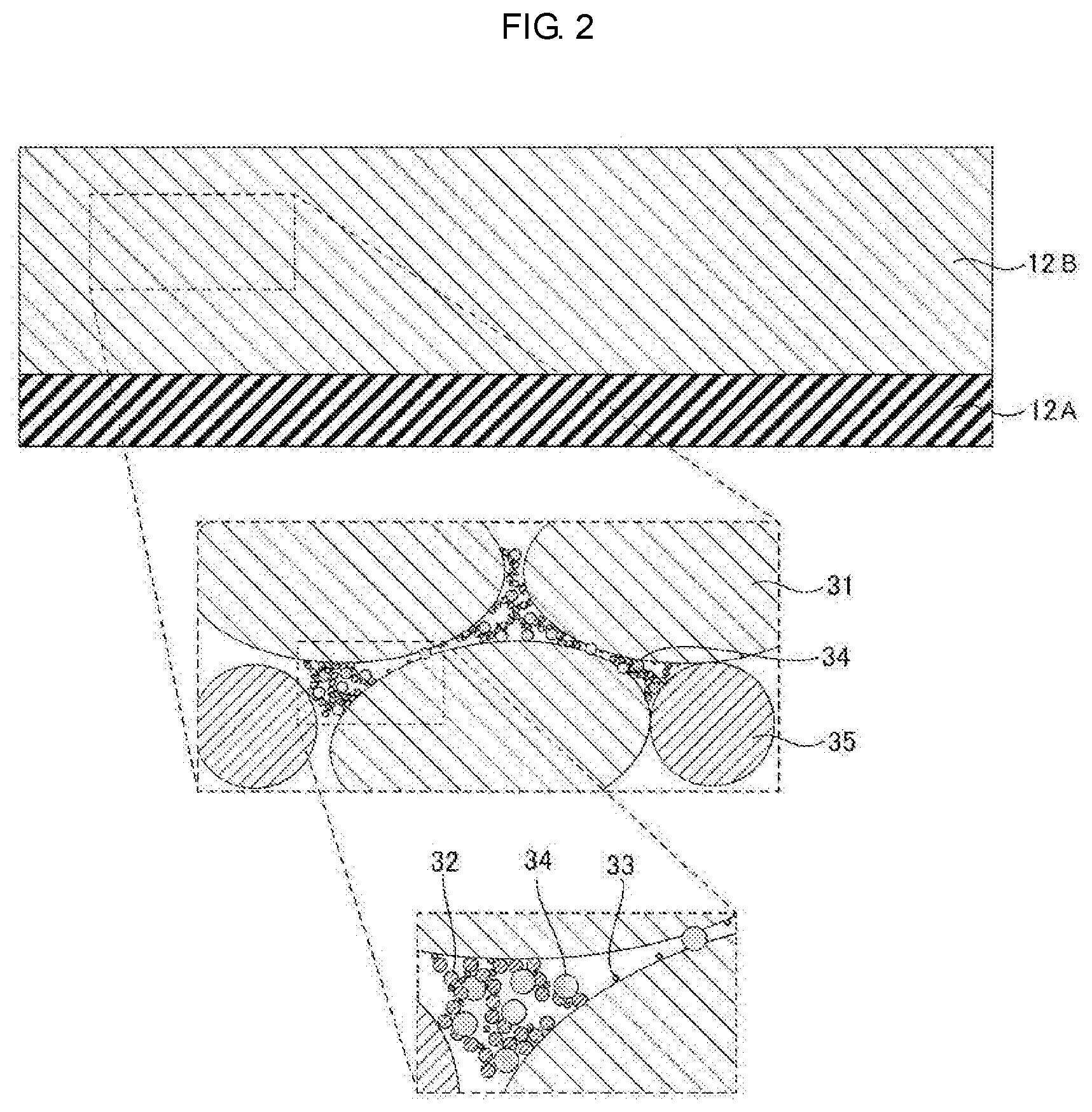 Patent US11784355 Figure 2 – Negative electrode including microcapsule and lithium ion secondary battery including the negative electrode