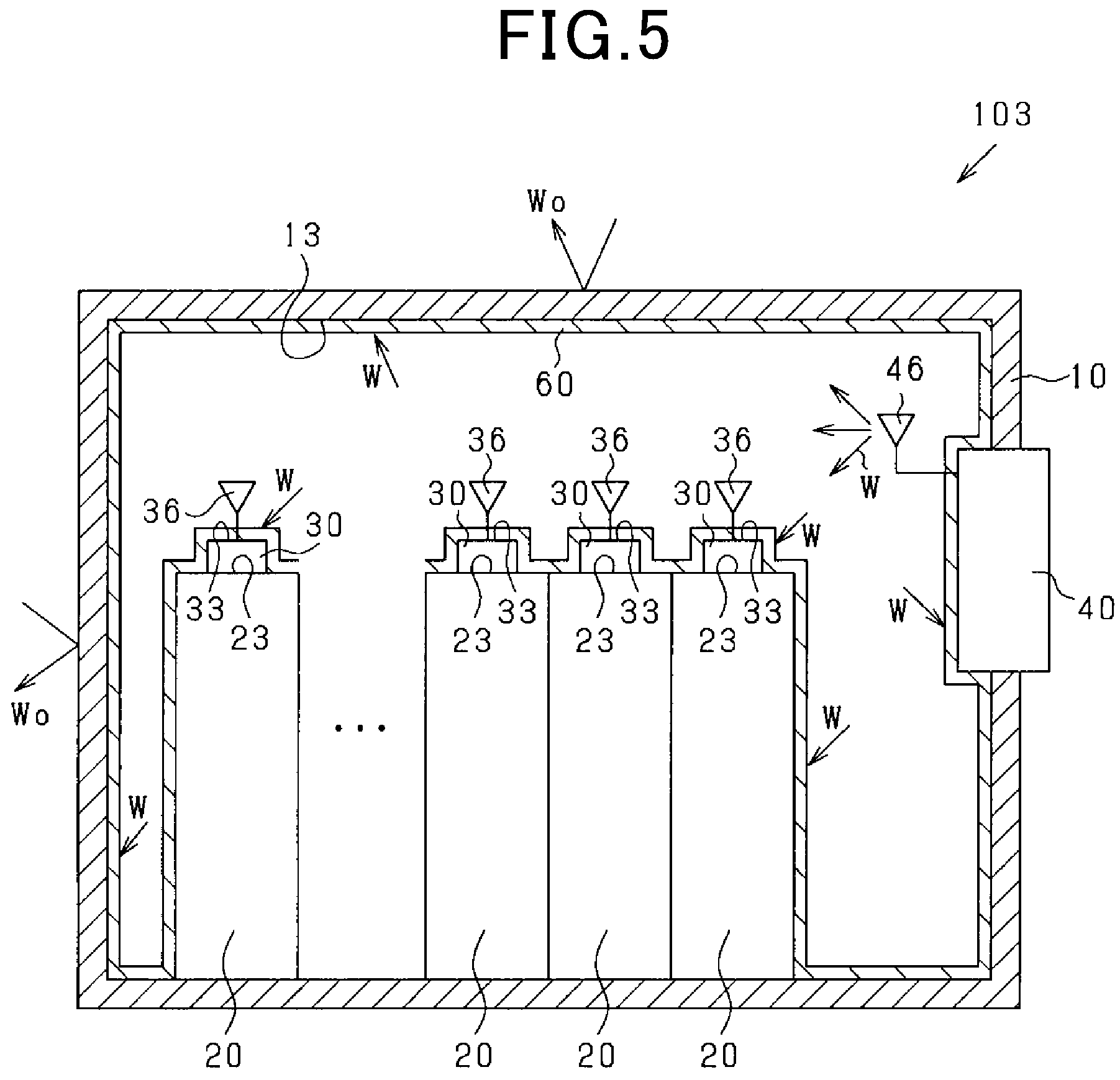 Patent US11784357 Figure 5 – Battery pack
