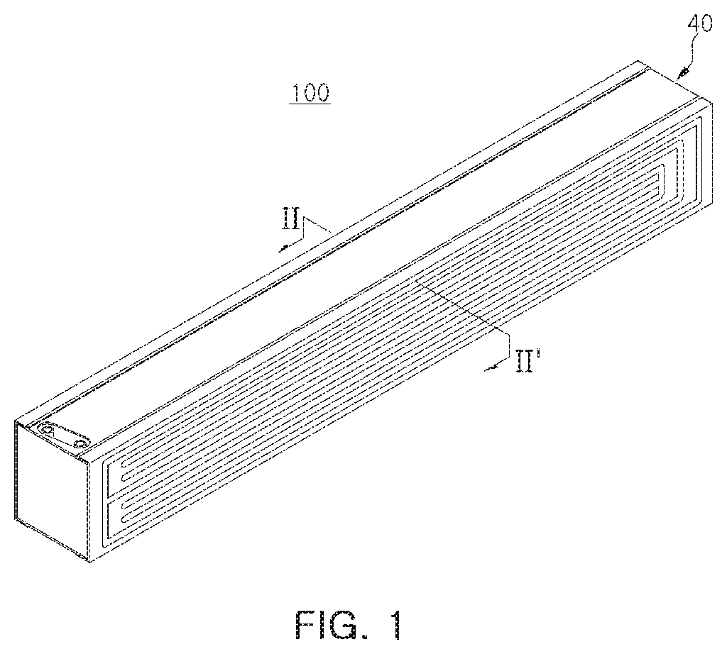 Patent US11784360 Figure 1 – Battery module