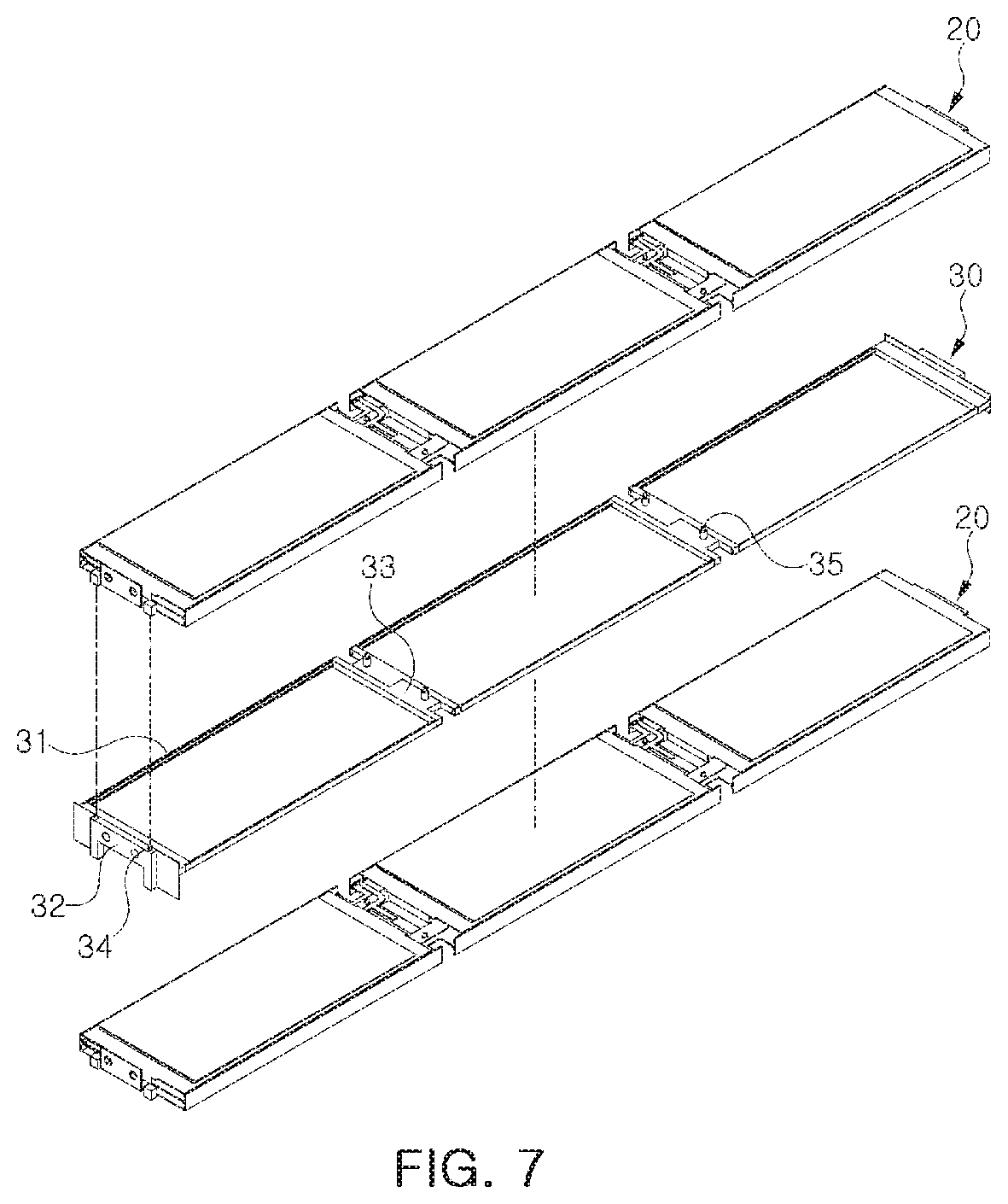 Patent US11784360 Figure 6 – Battery module