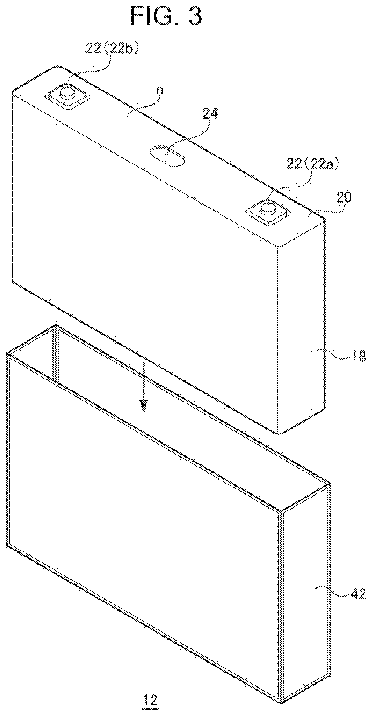 Patent US11784365 Figure 3 – Battery module