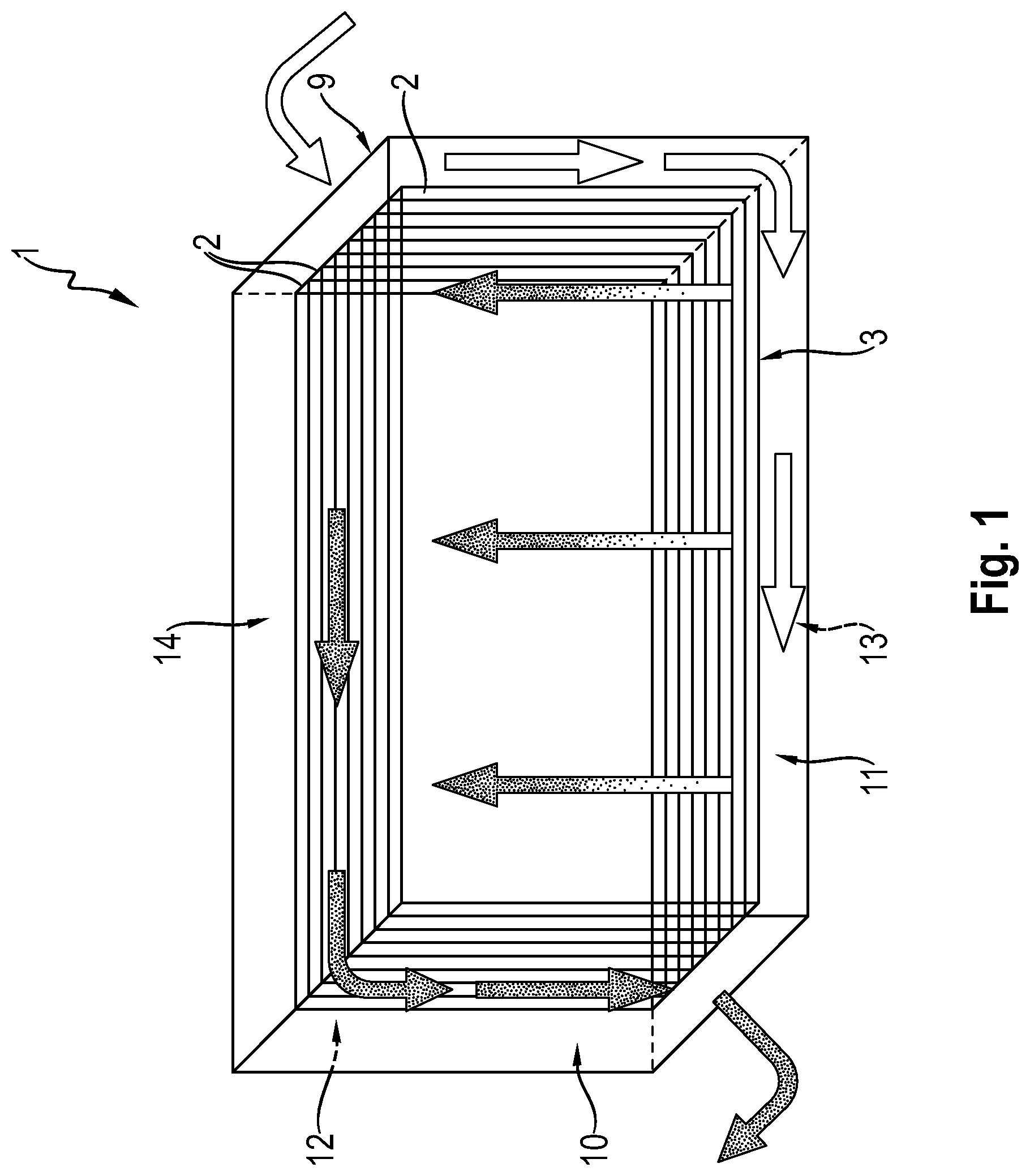 Patent US11784366 — Battery module — Figure 1
