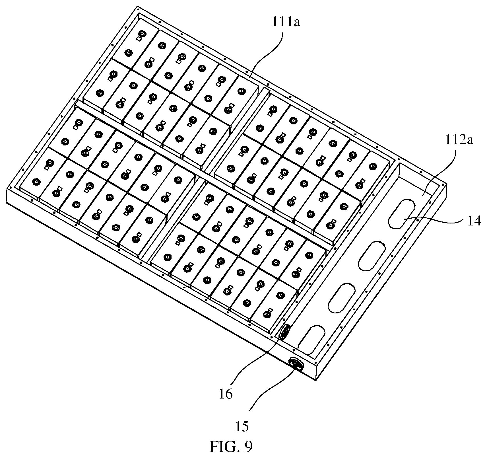 Patent US11784371 Figure 6 – Box of battery, battery, power consumption device, and method and device for producing battery