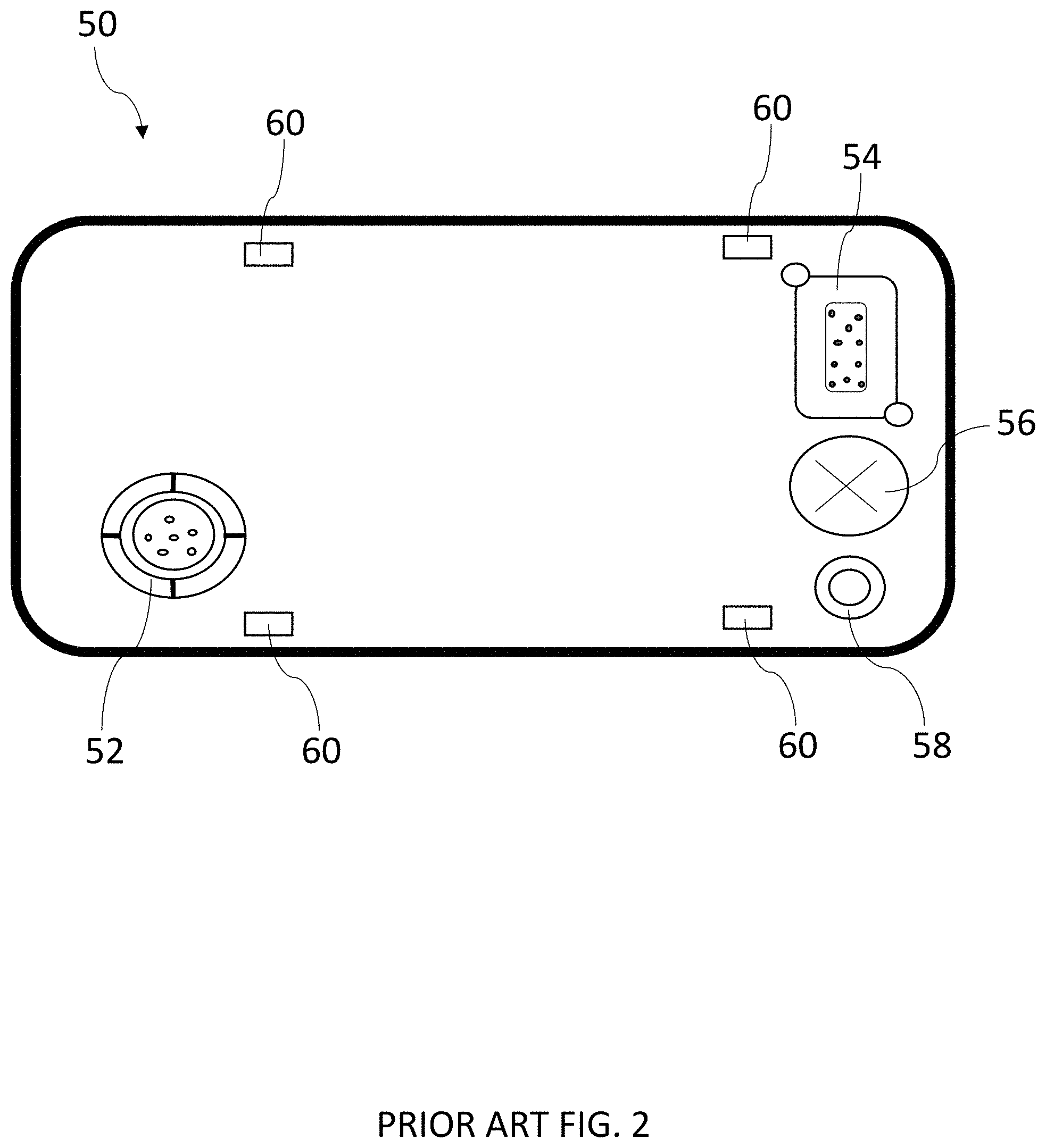 Patent US11784374 Figure 2 – Radio battery lid