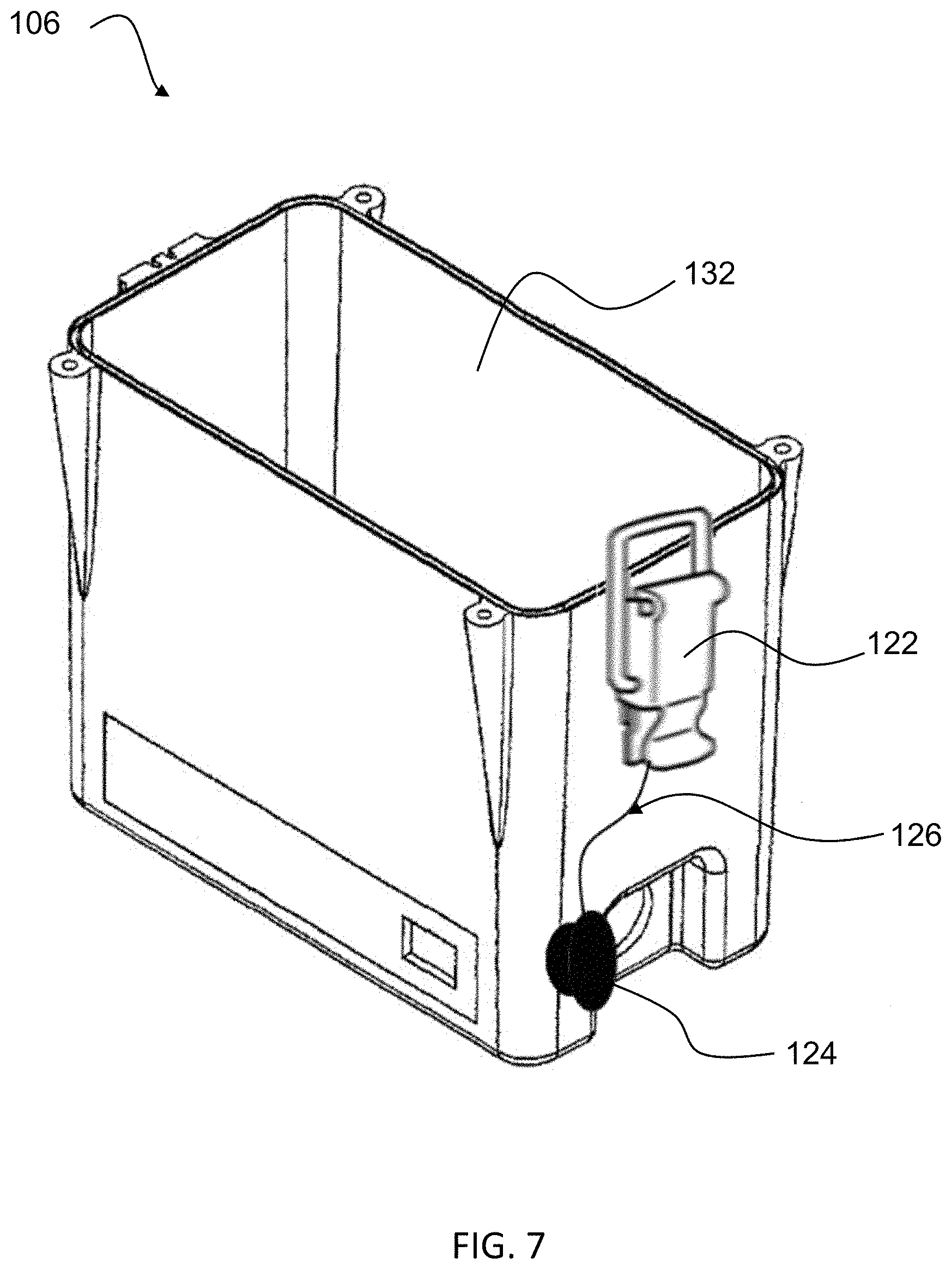 Patent US11784374 Figure 7 – Radio battery lid