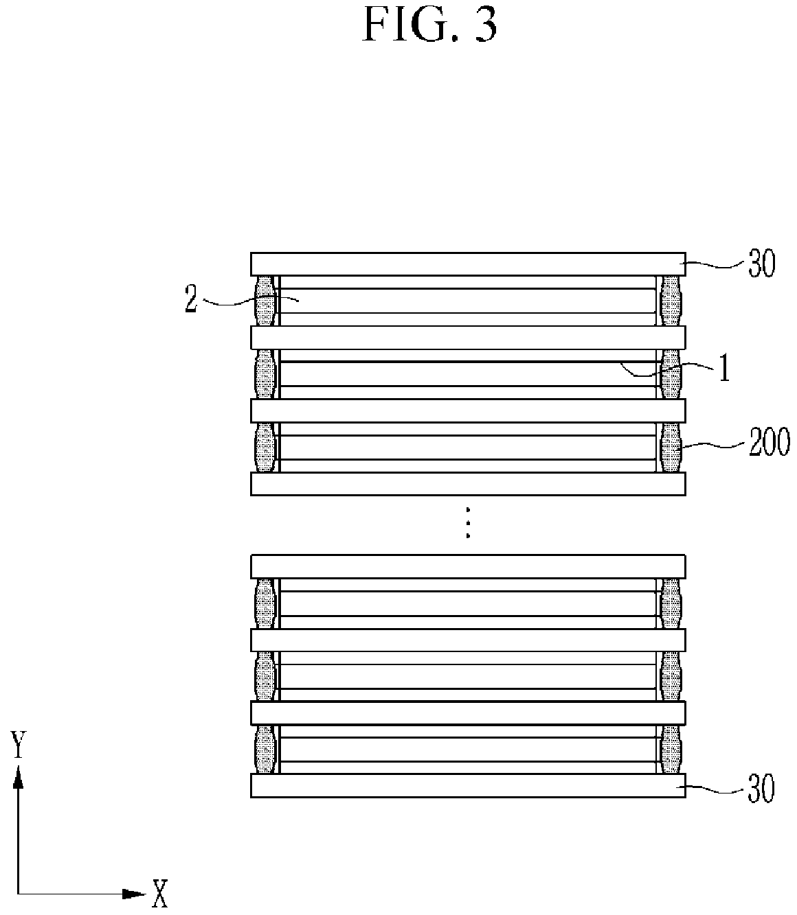 Patent US11784378 Figure 3 – Electrode assembly and method of manufacturing the same