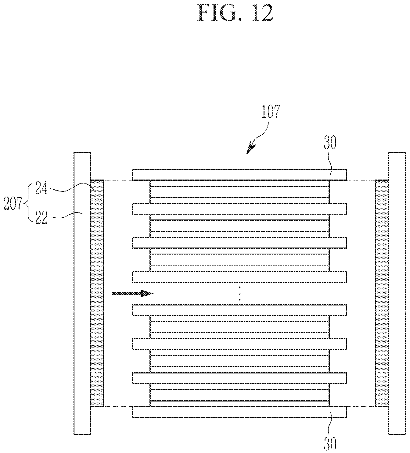 Patent US11784378 Figure 12 – Electrode assembly and method of manufacturing the same